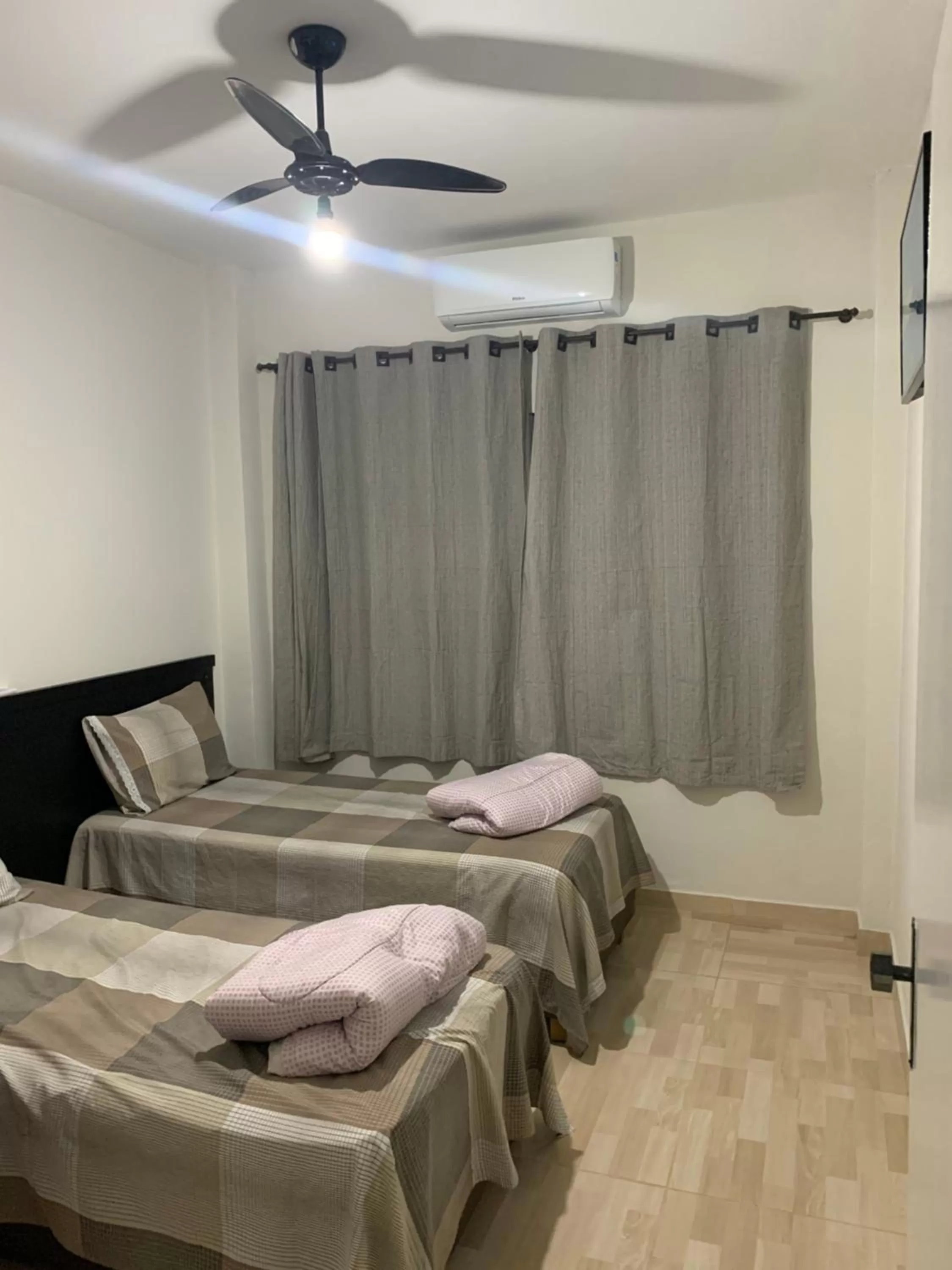 Bed in Ananda pousada chalé