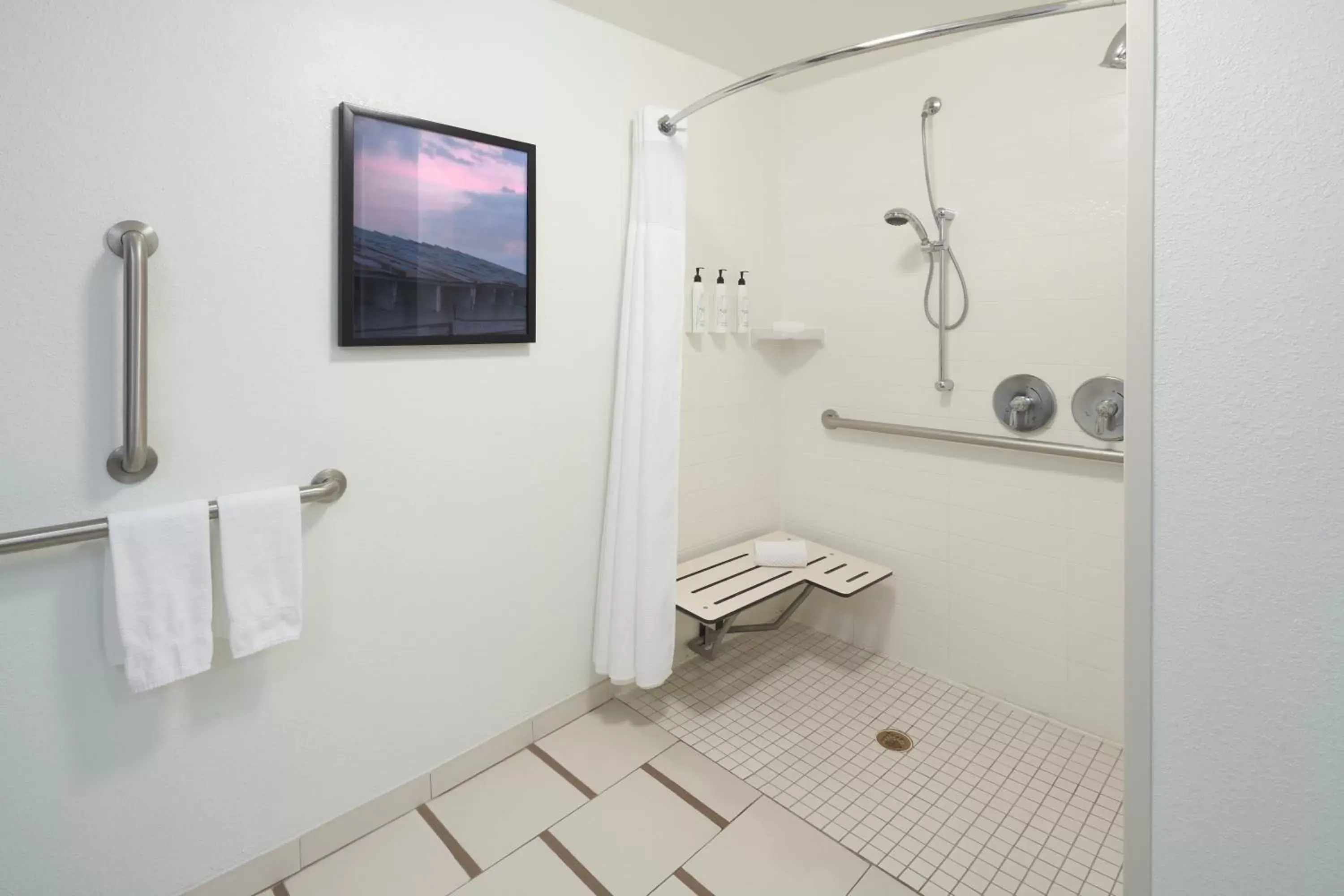 Shower, Bathroom in Fairfield Inn & Suites by Marriott Orlando International Drive/Convention Center