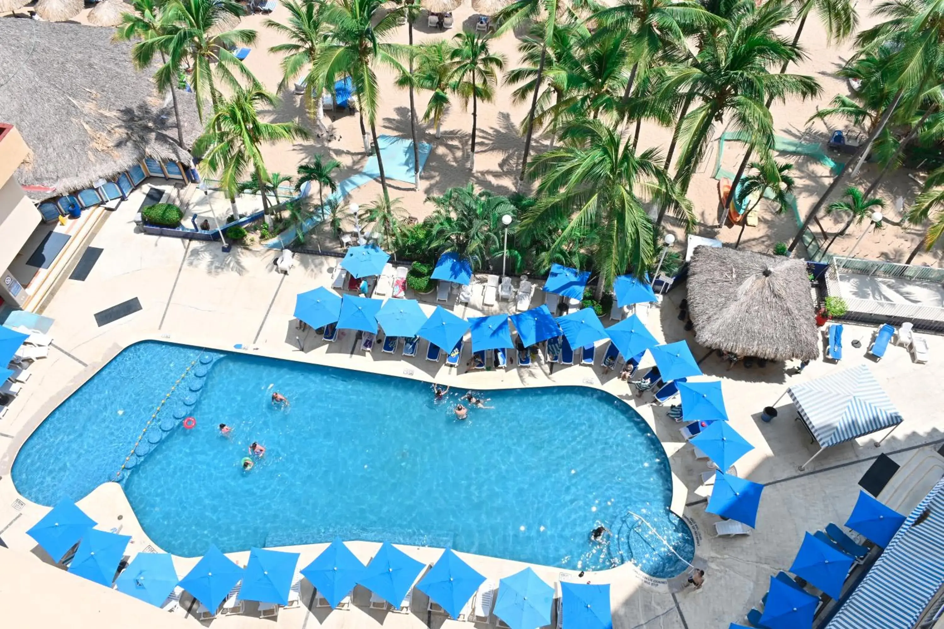 Pool View in Ritz Acapulco All Inclusive