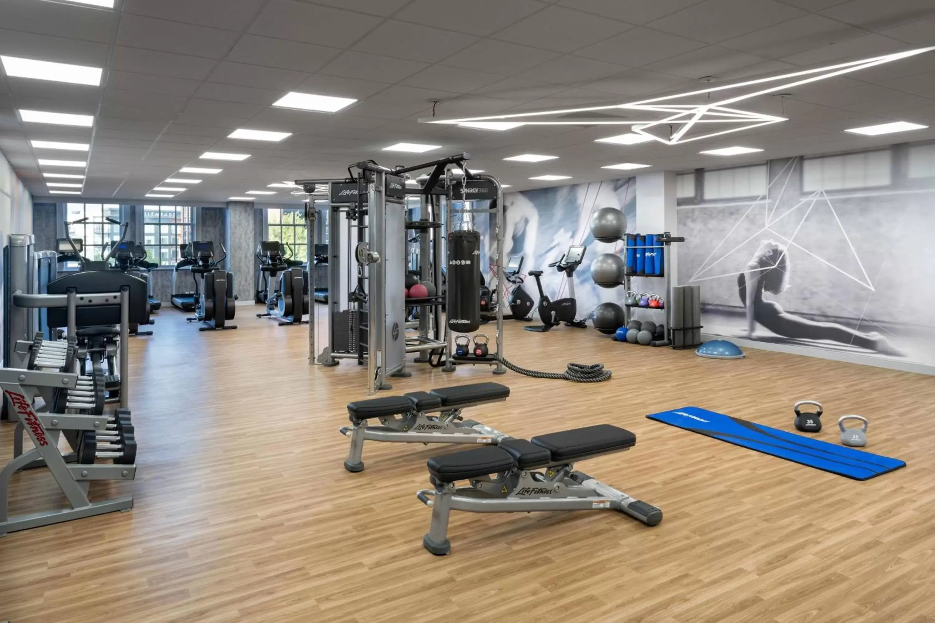 Fitness centre/facilities, Fitness Center/Facilities in Marriott Greensboro Downtown