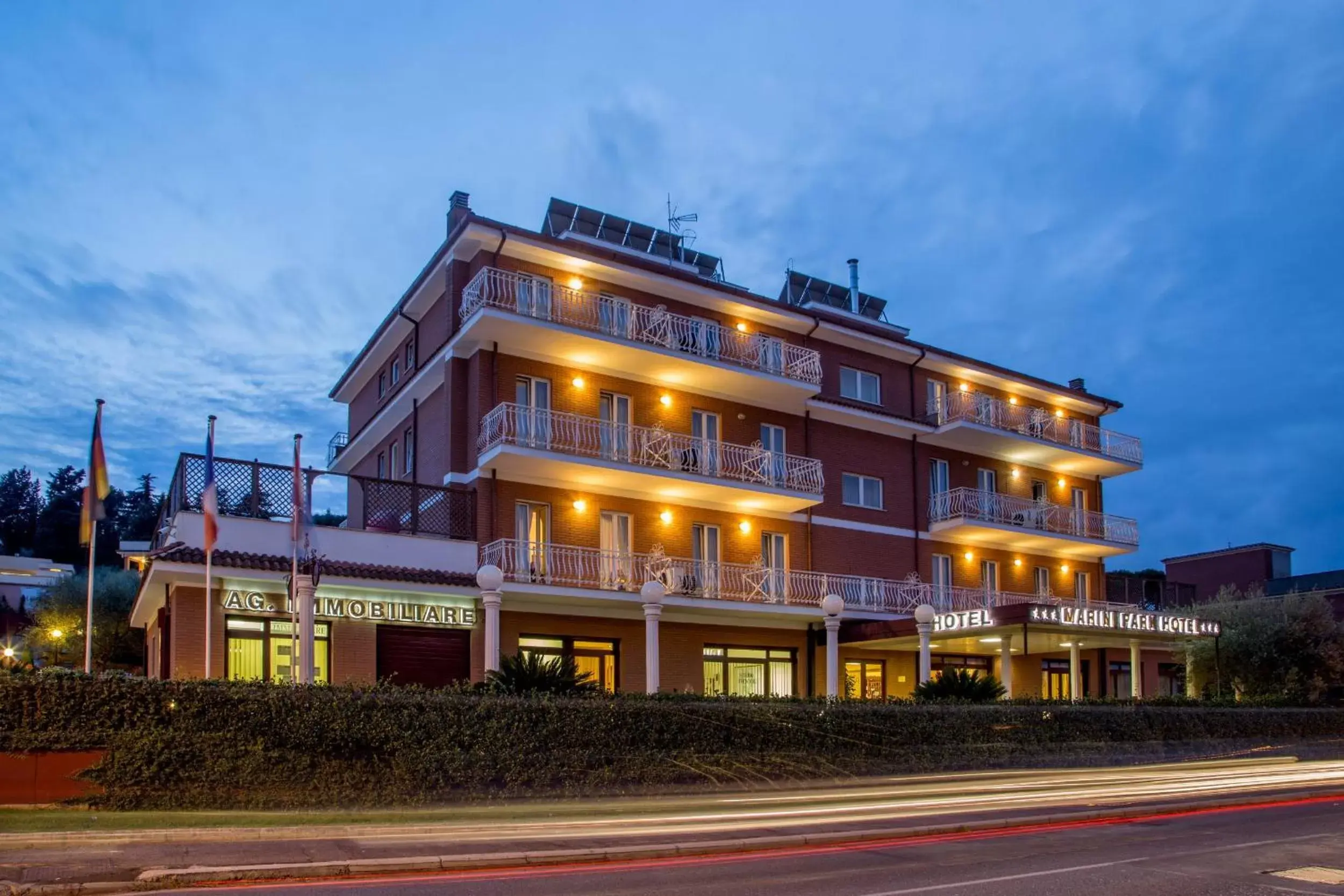 Facade/entrance in Marini Park Hotel Facade/entrance in Marini Park Hotel