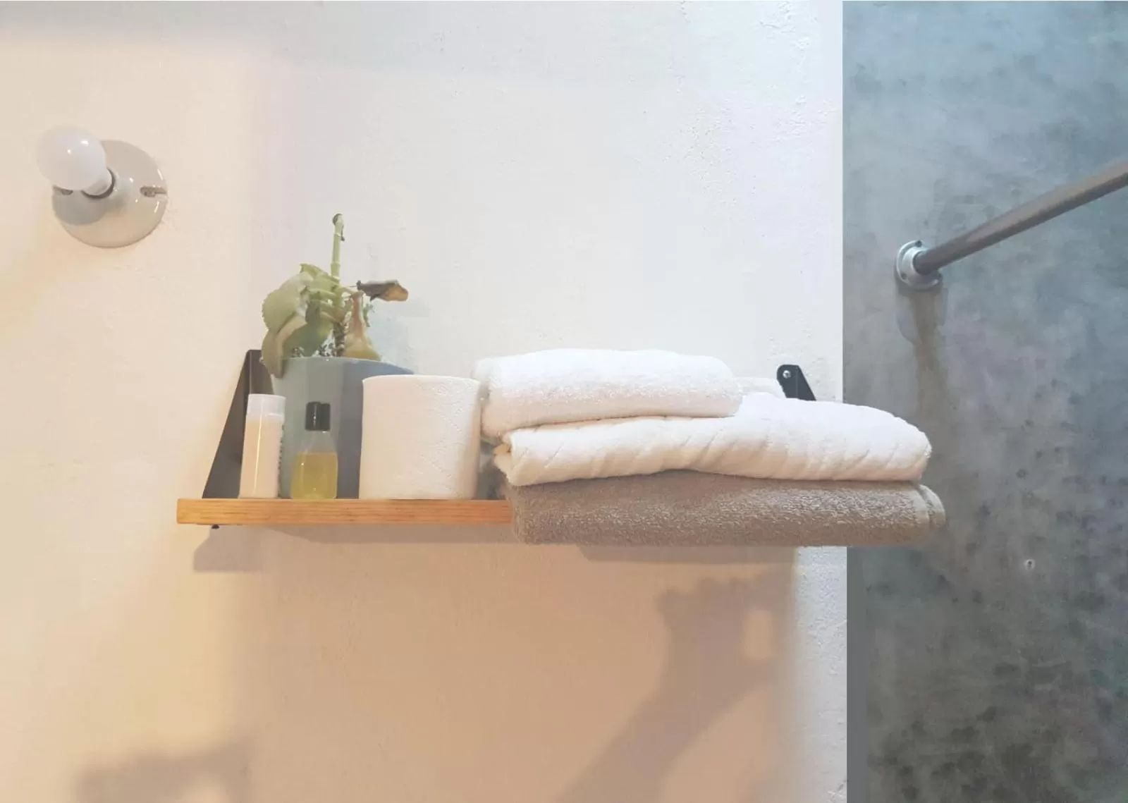 Bathroom in Hostal Hoja Santa