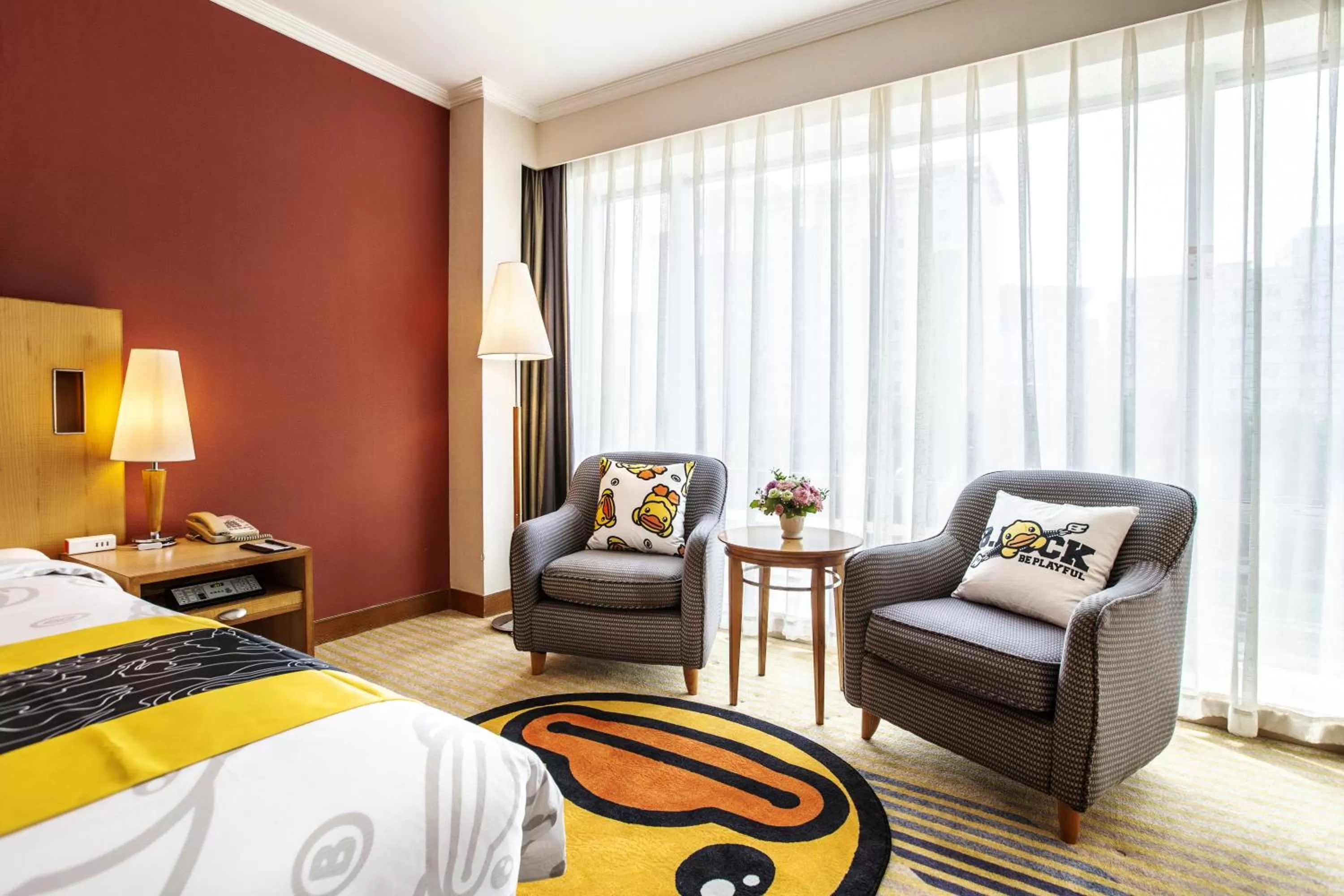 Bed in Beijing XinQiao Hotel