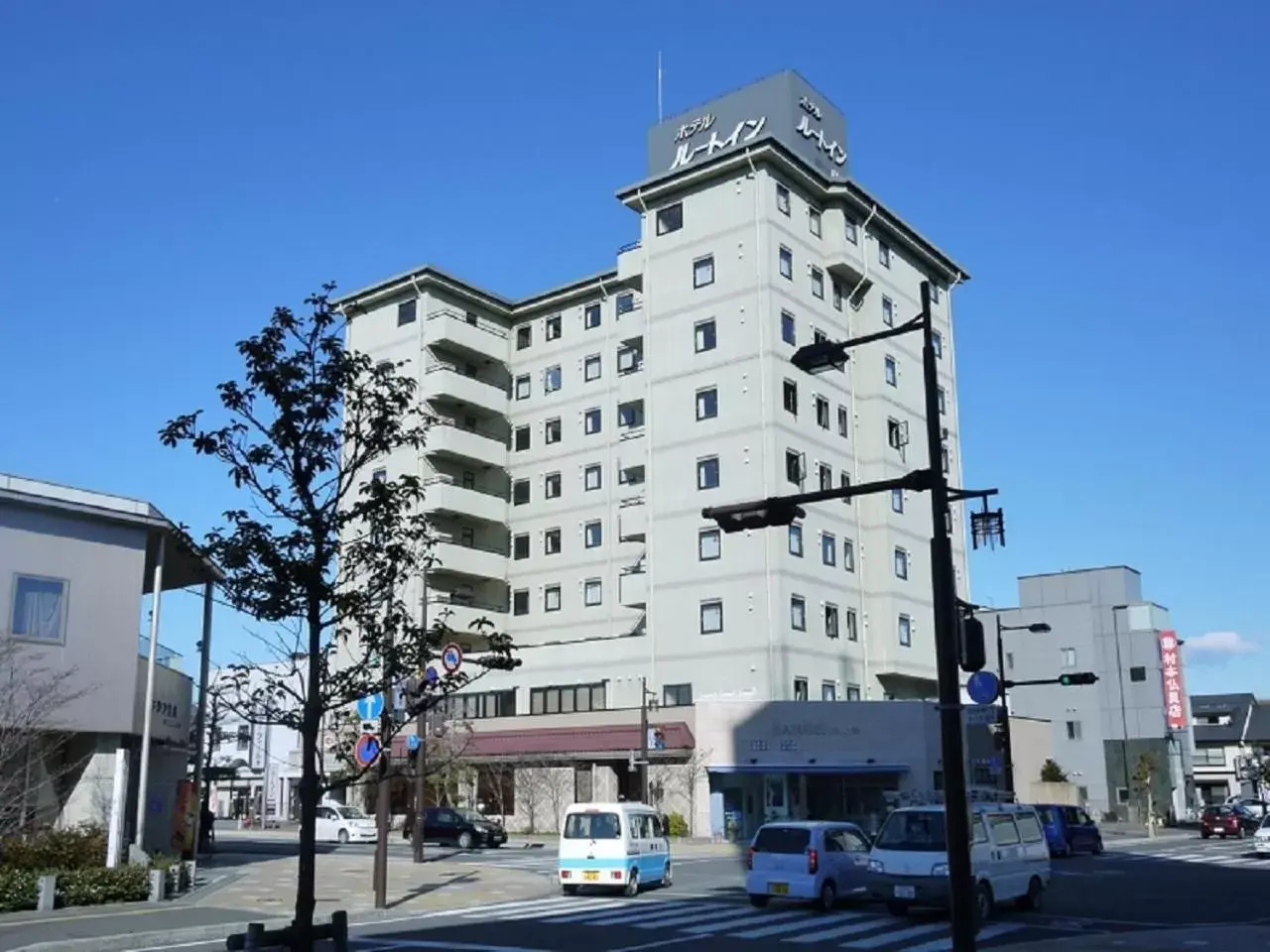 Facade/entrance in Hotel Route-Inn Shimada Ekimae