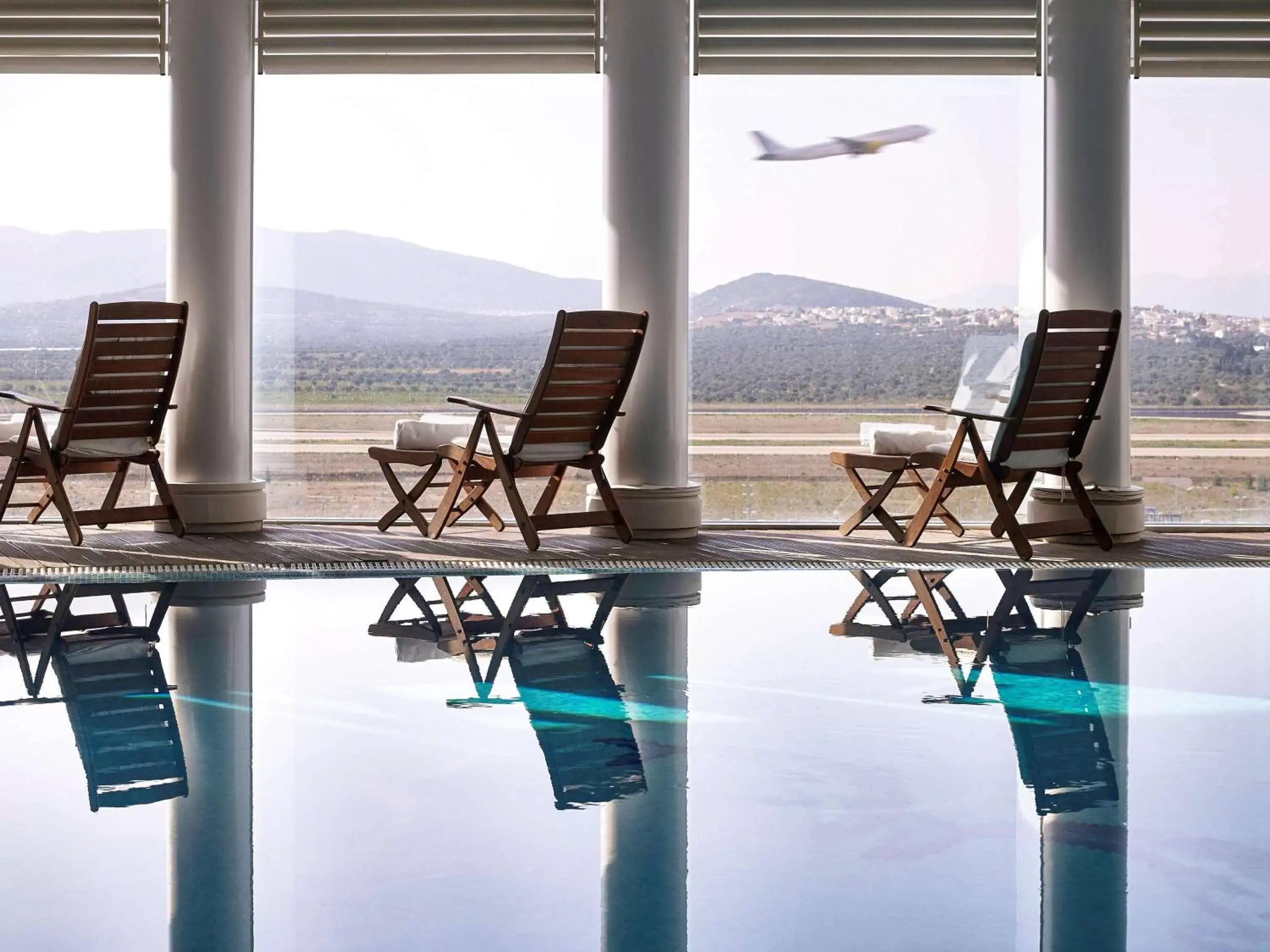 Property building, Swimming Pool in Sofitel Athens Airport
