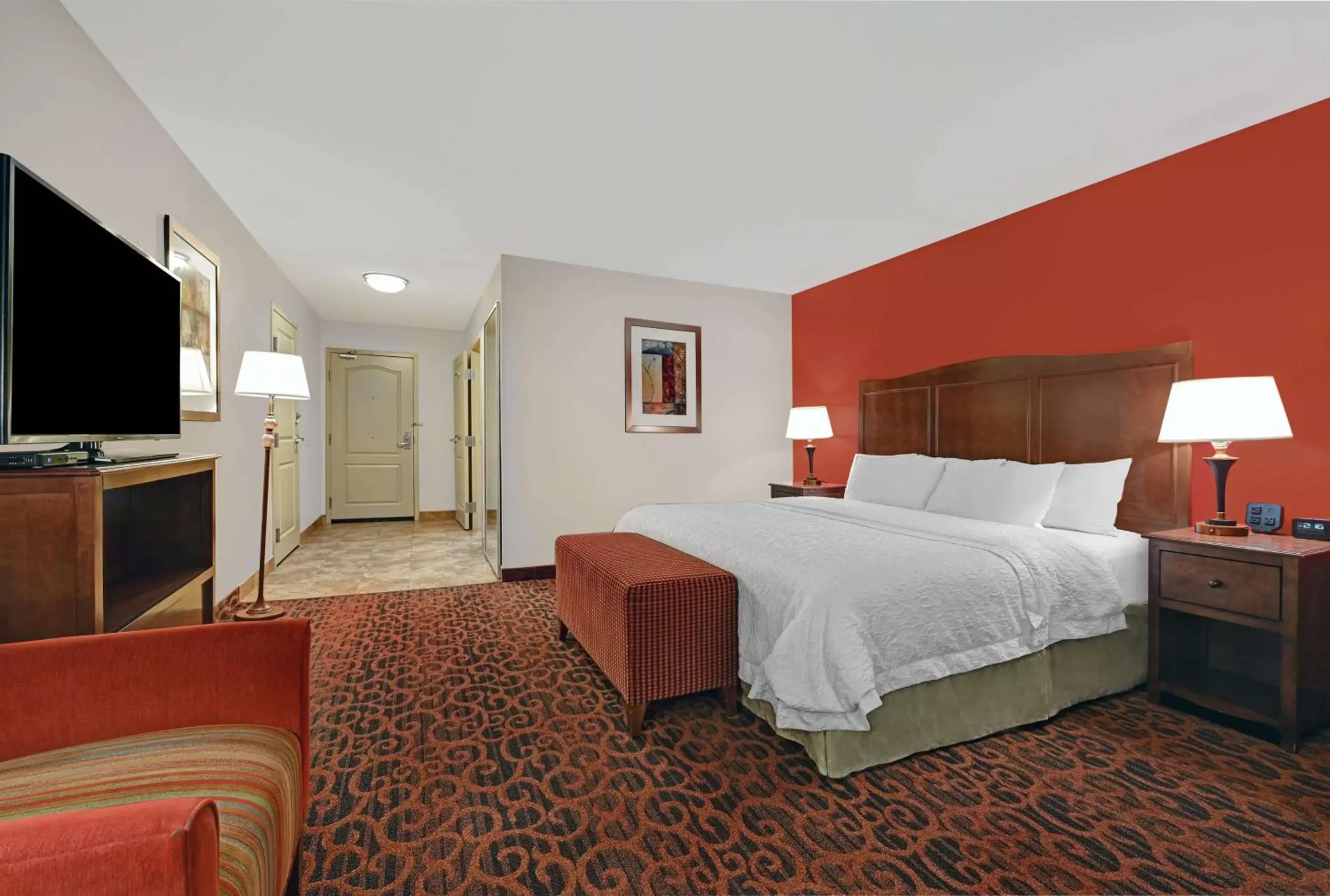 Bed in Hampton Inn Lordsburg Bed in Hampton Inn Lordsburg