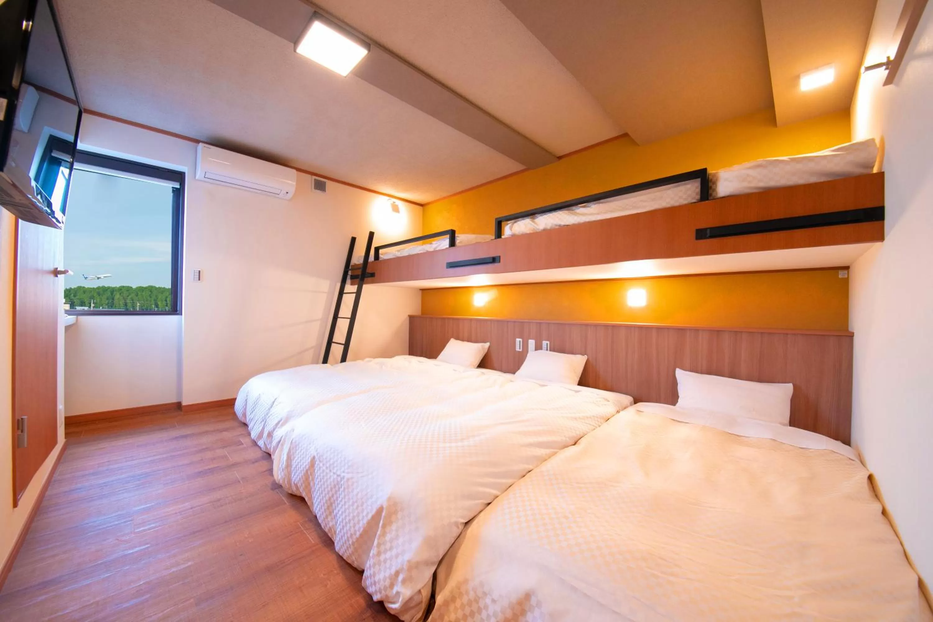 Bed in Narita AIC Airport Hotel