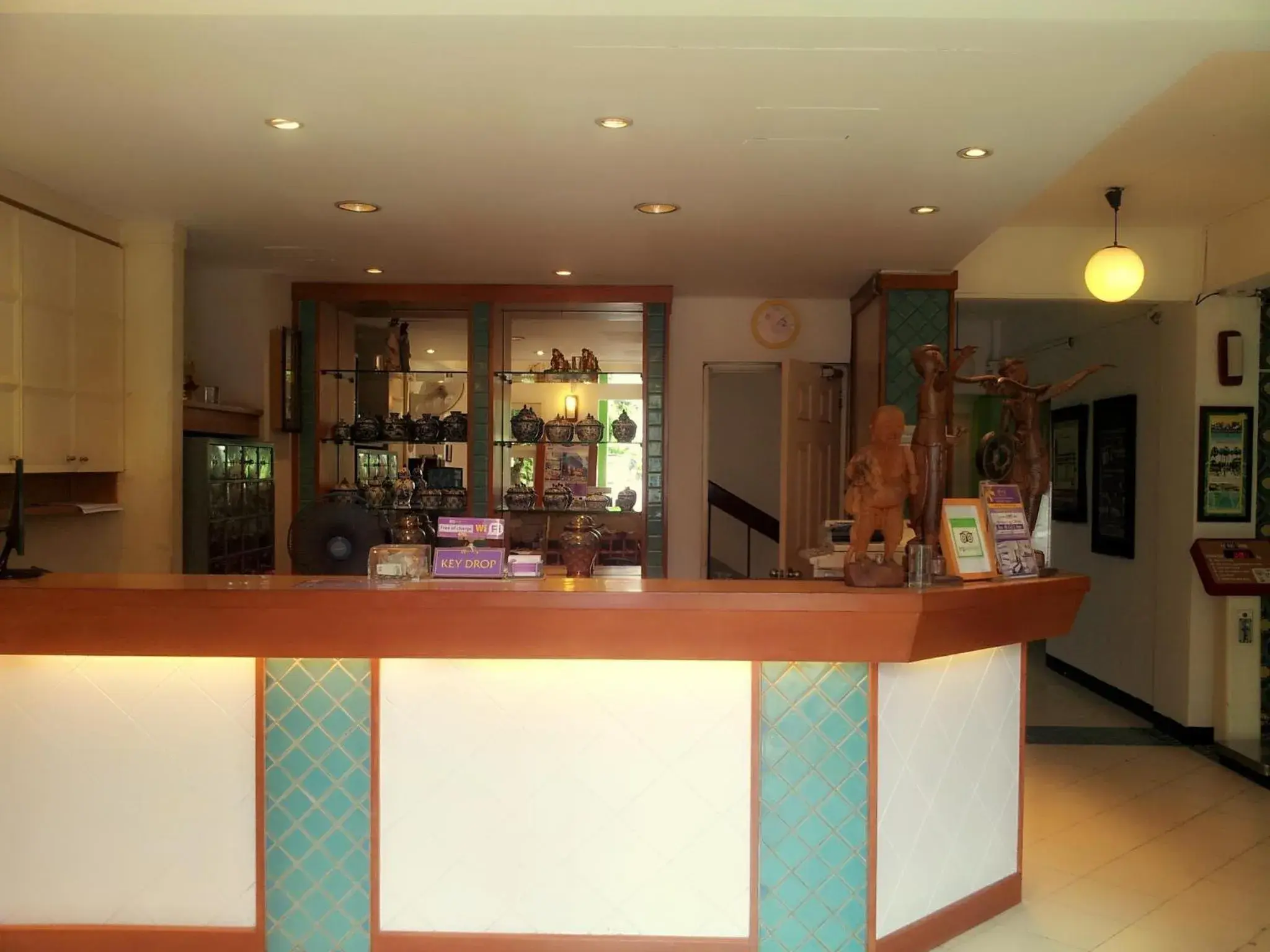 Lobby or reception in Sawasdee Sukhumvit Inn