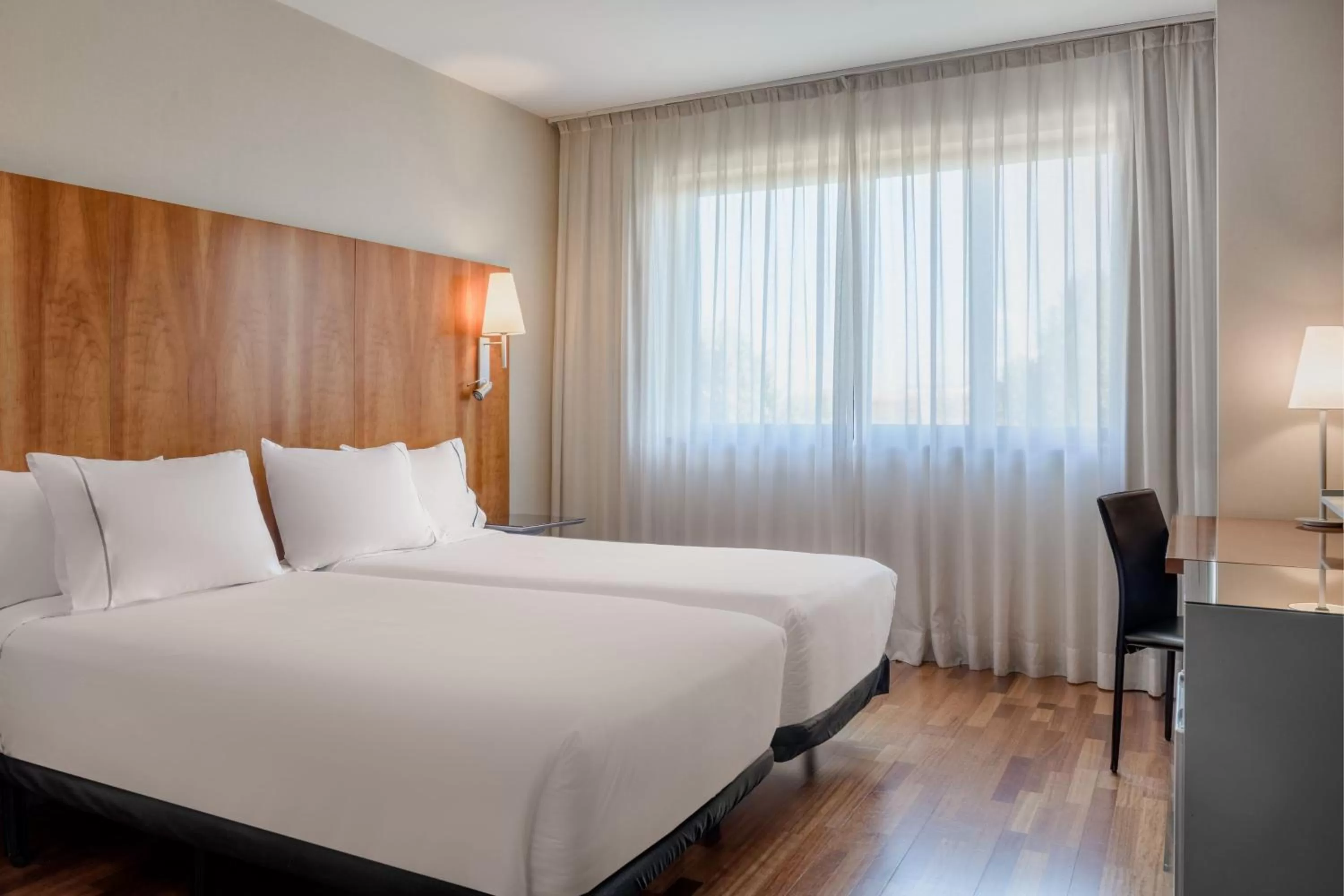 Photo of the whole room, Bed in AC Hotel Guadalajara by Marriott, Spain