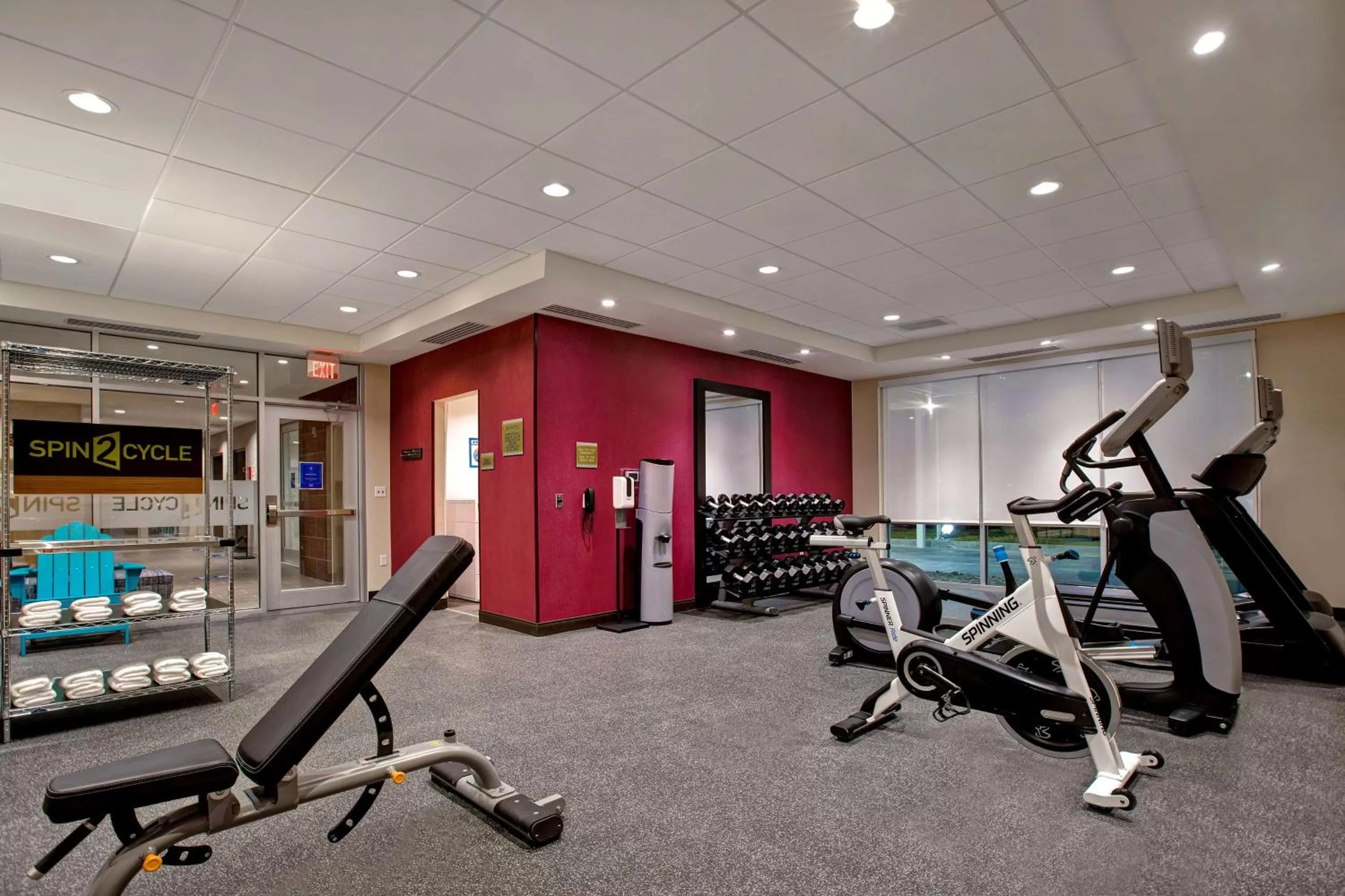 Fitness centre/facilities in Home2 Suites By Hilton Lexington Hamburg