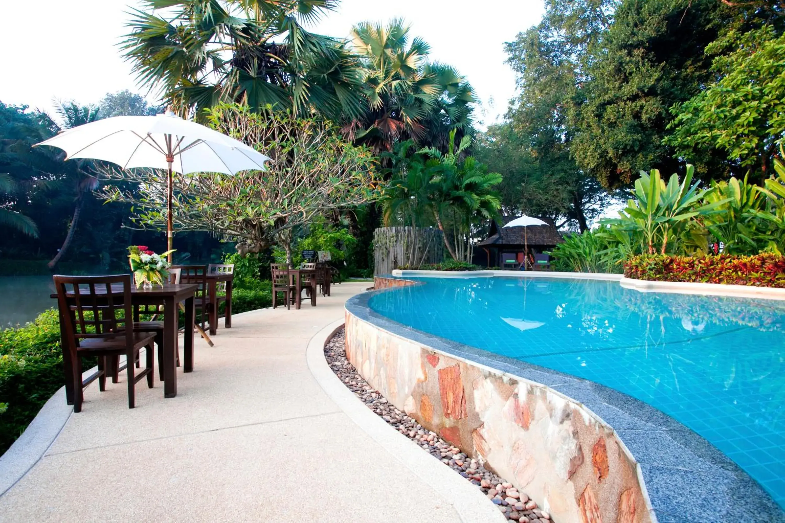 Swimming Pool in Lampang River Lodge (SHA Certified)