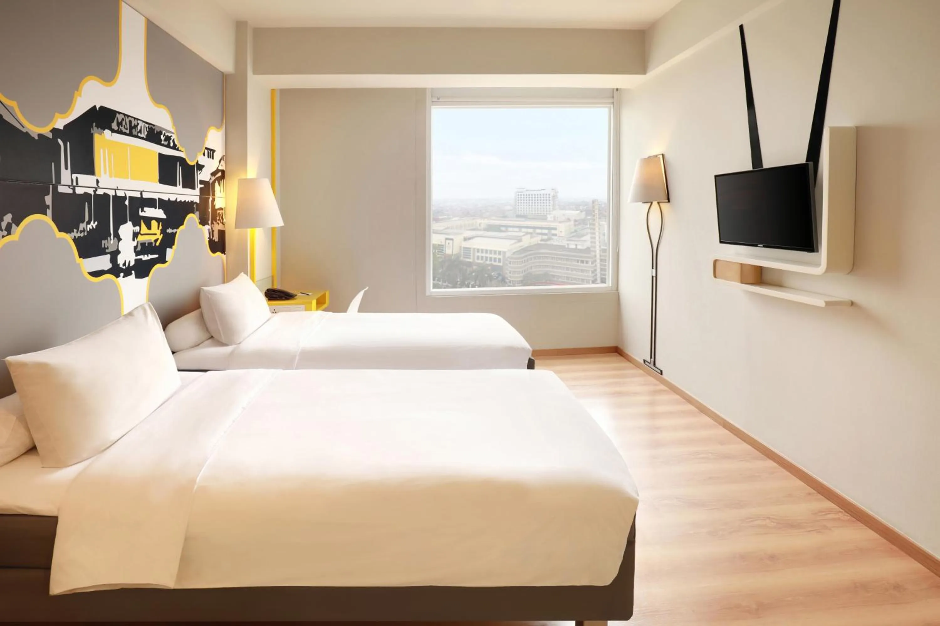 Bedroom, Bed in KIMAYA Braga Bandung by HARRIS