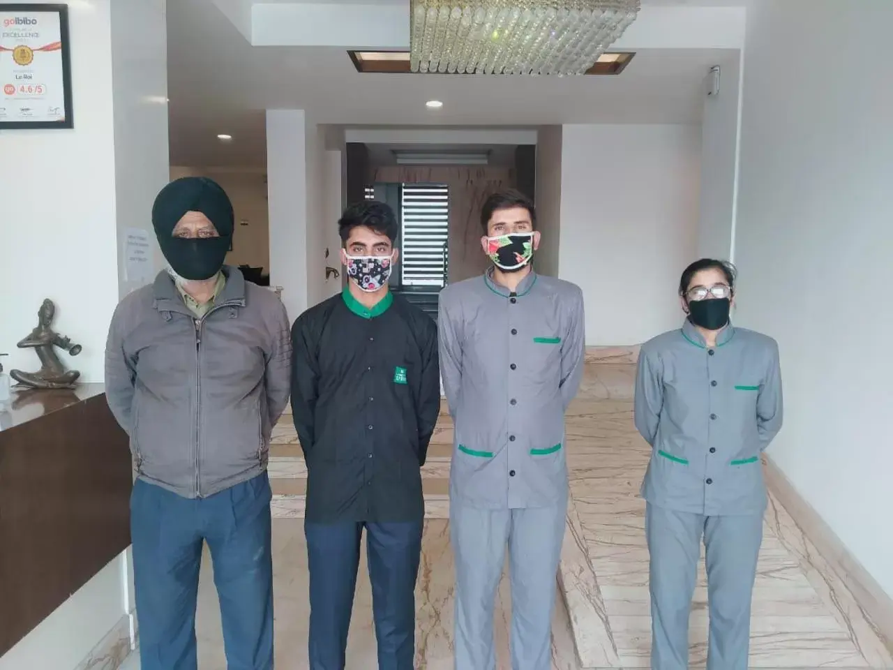 Staff in Le Roi Jammu - Near Jammu Railway Station