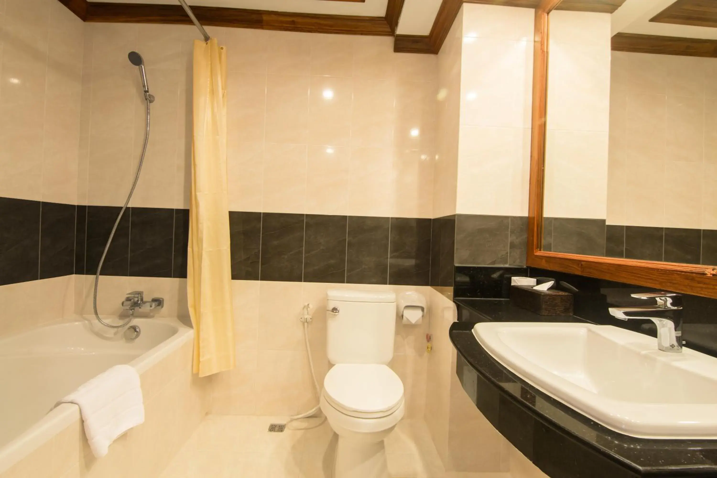 Bathroom in Cheathata CTA Hotel Siem Reap