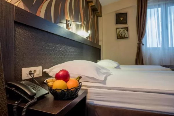 Bed in Hotel Crnogorska Kuća