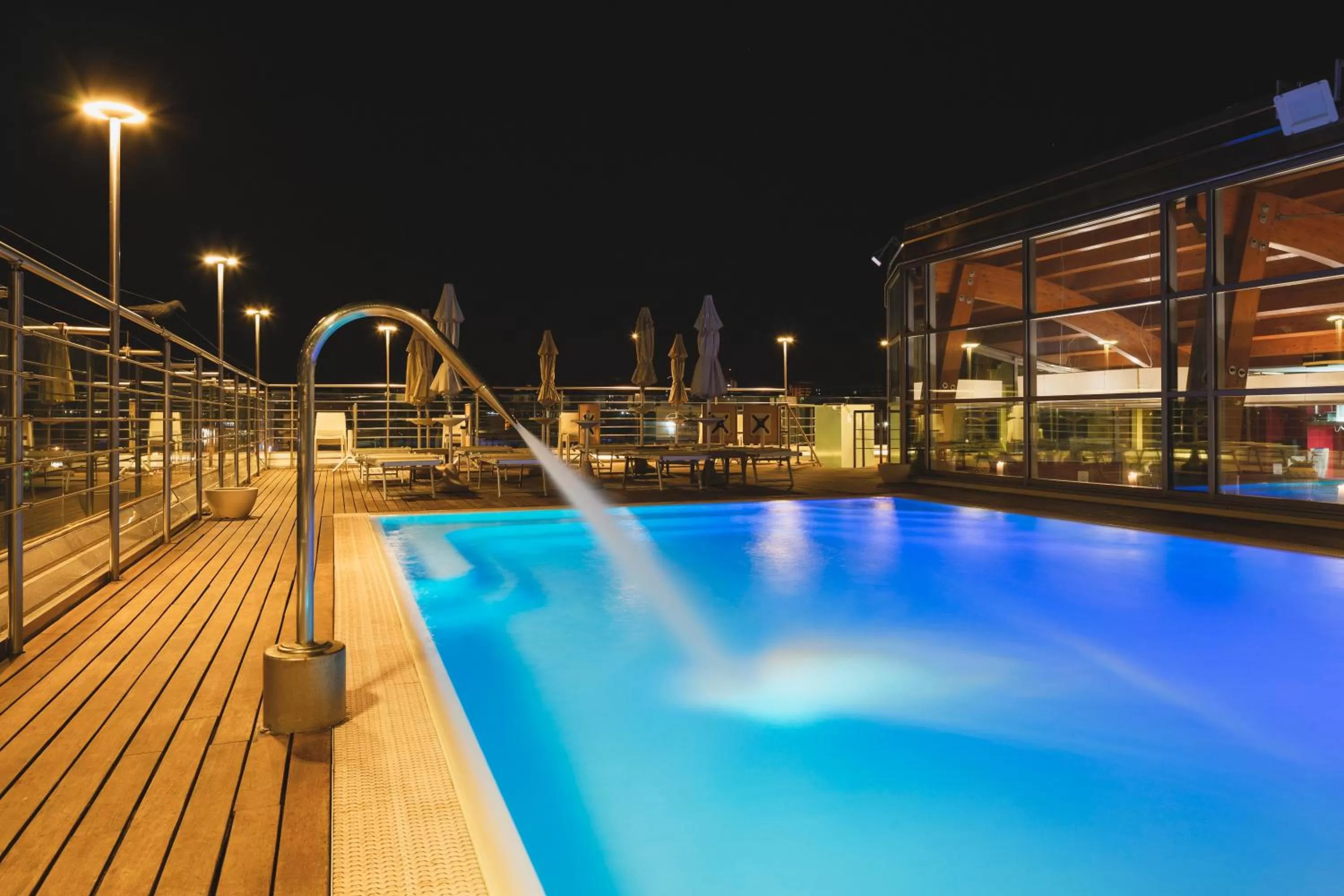 Swimming pool in Hotel Mercure Siracusa