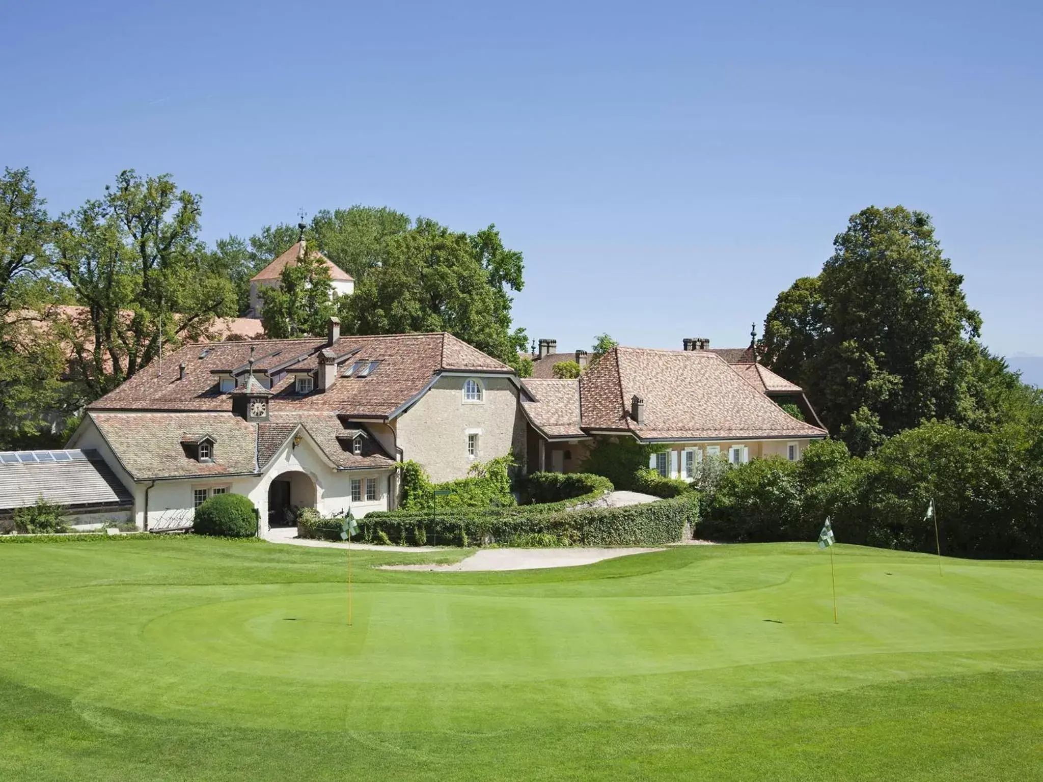 Golfcourse, Property Building in Château de Bonmont