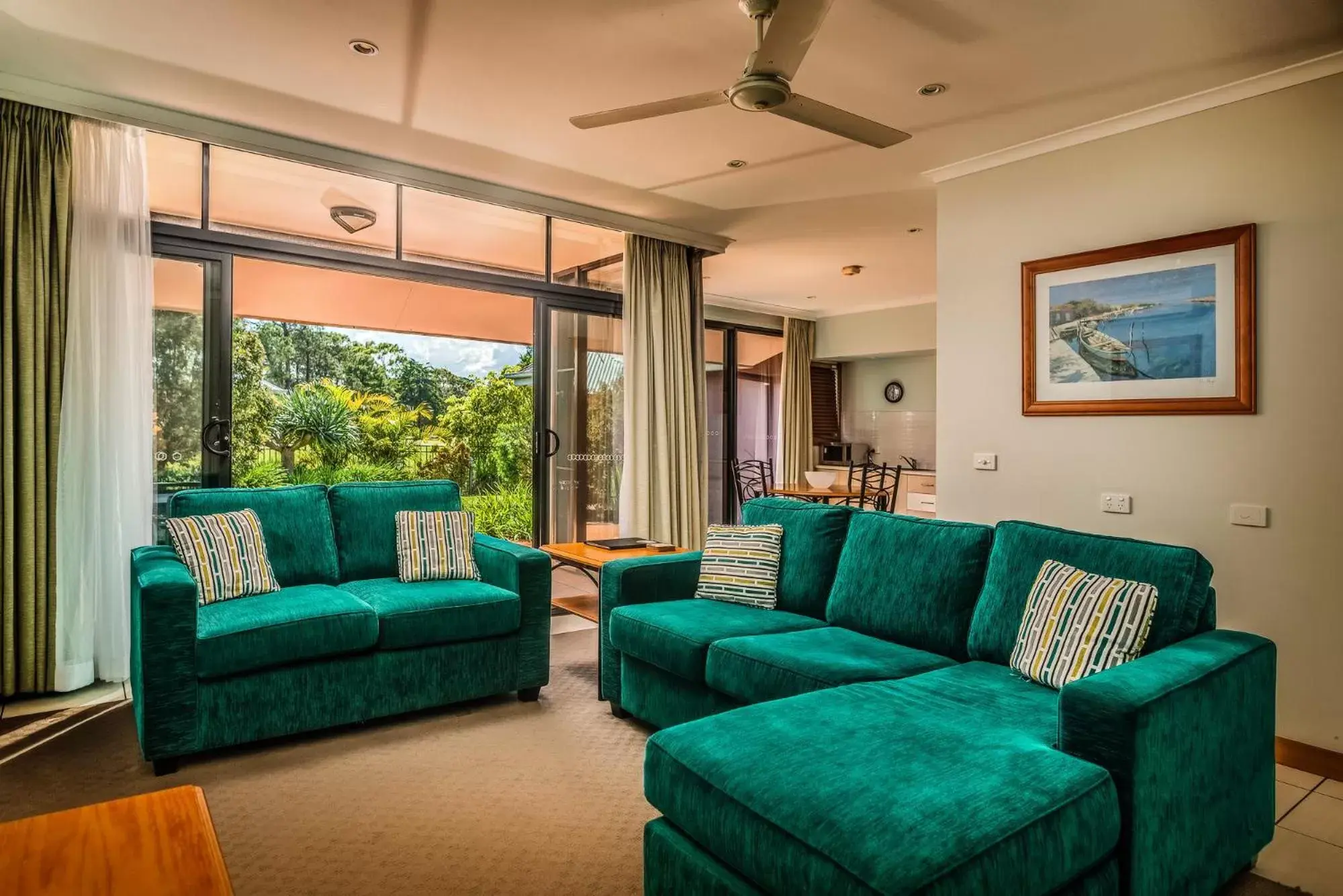Seating Area in Riverside Holiday Resort Urunga