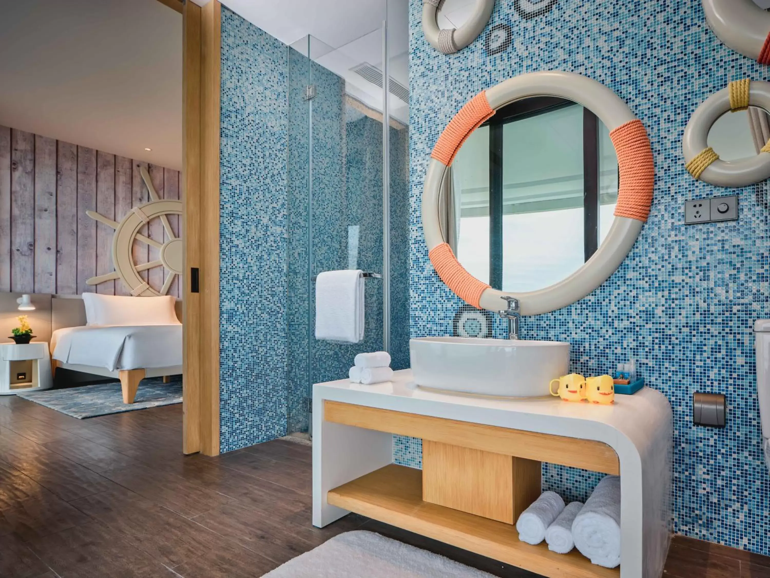 Bathroom in Crowne Plaza Sanya Haitang Bay Resort, an IHG Hotel