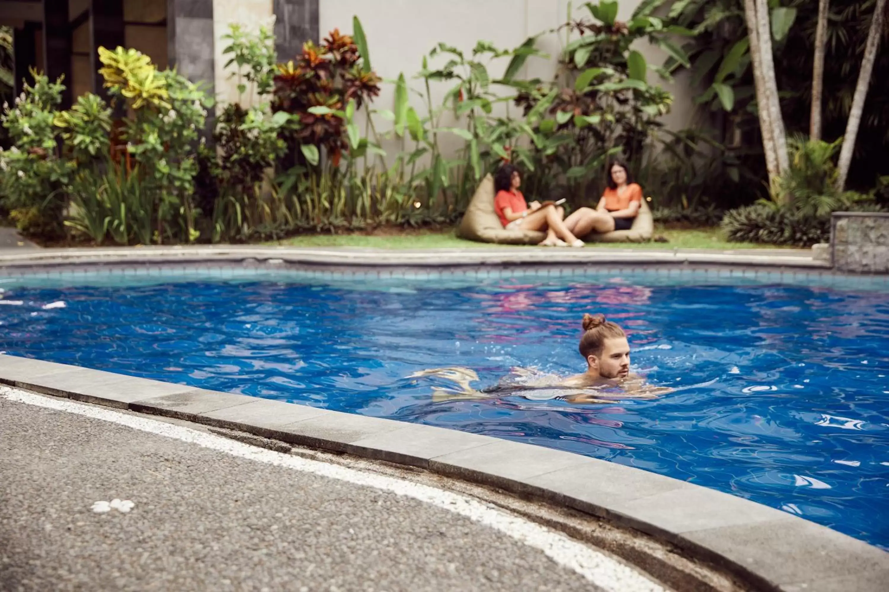 Swimming Pool in Outpost Ubud Coliving Suites