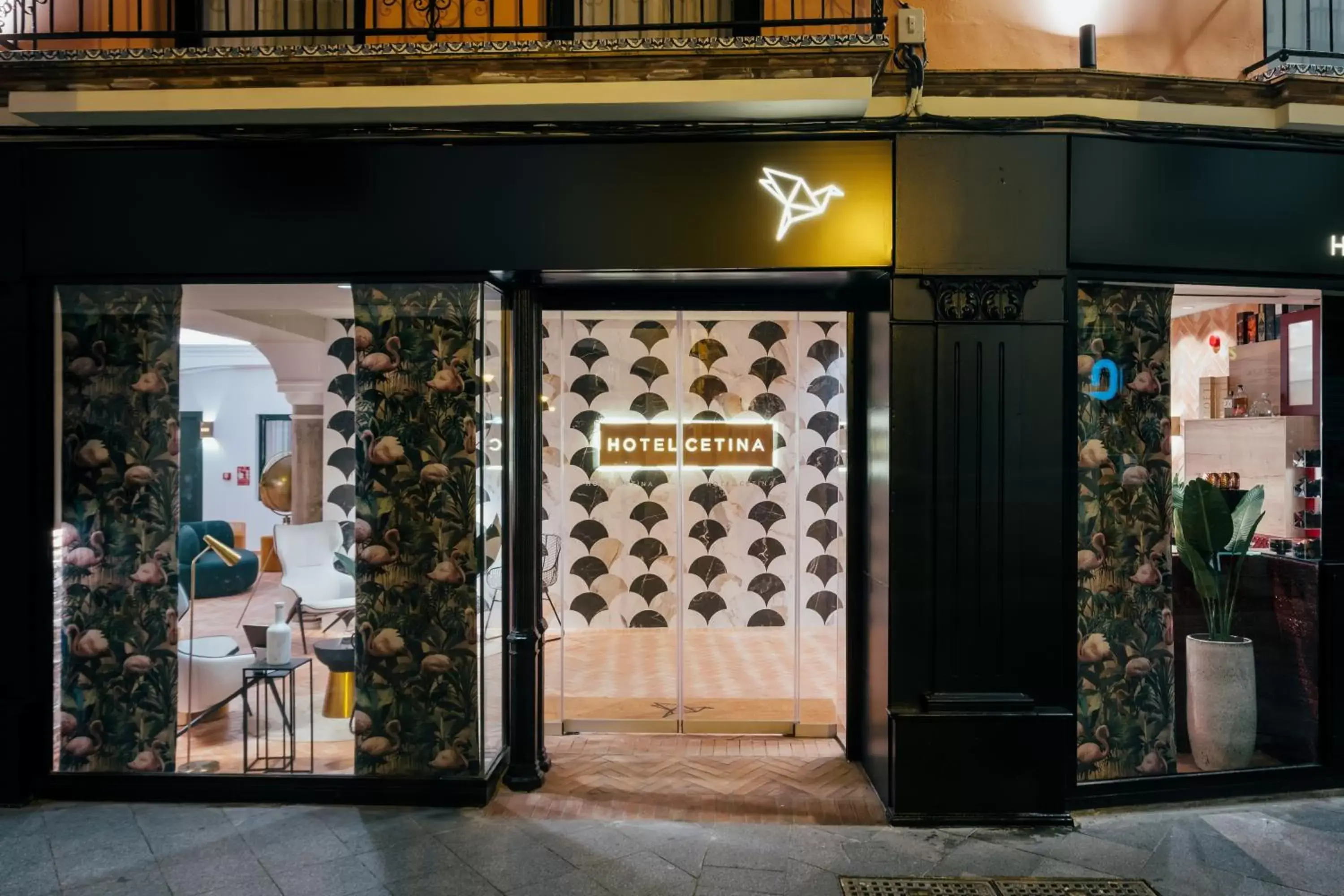 Facade/entrance in Hotel Cetina Sevilla