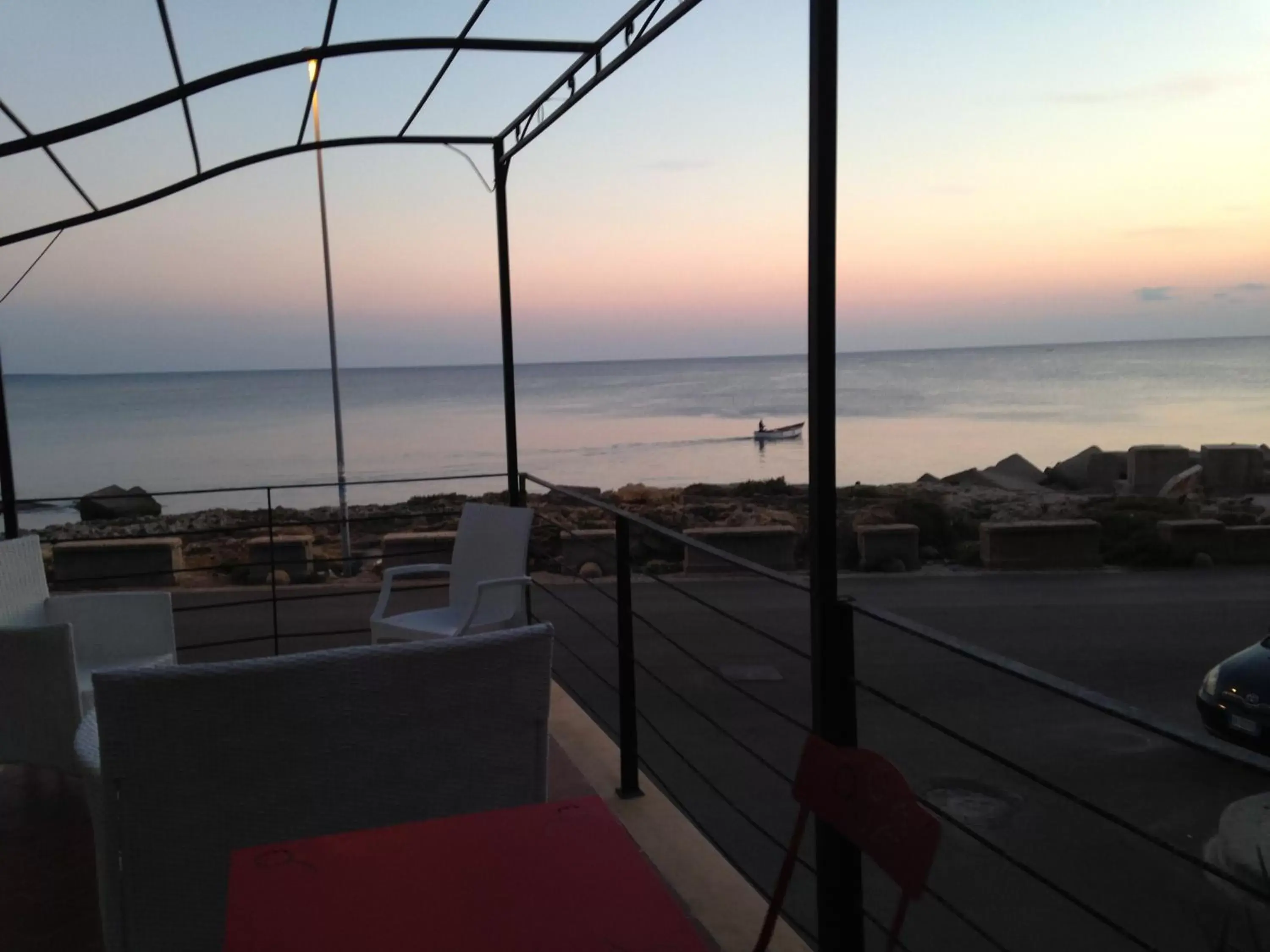 Sea view, Balcony/Terrace in Salento Palace Bed & Breakfast