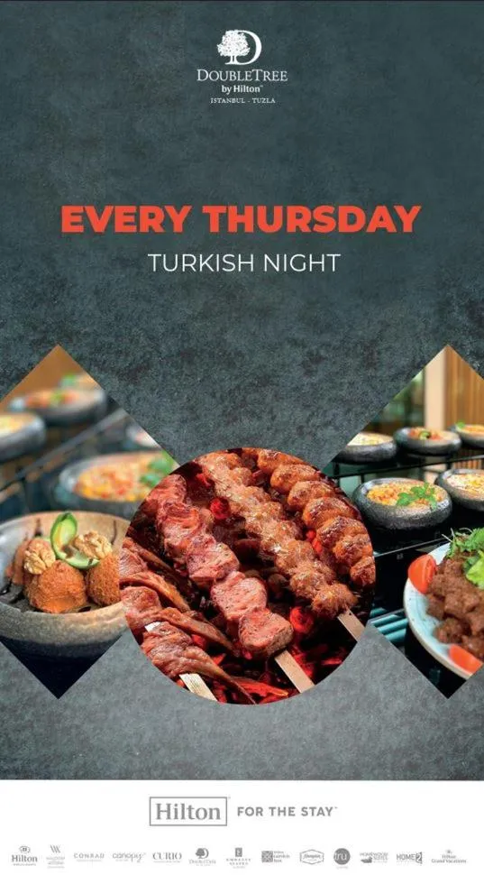 Restaurant/places to eat in DoubleTree by Hilton Hotel Istanbul - Tuzla