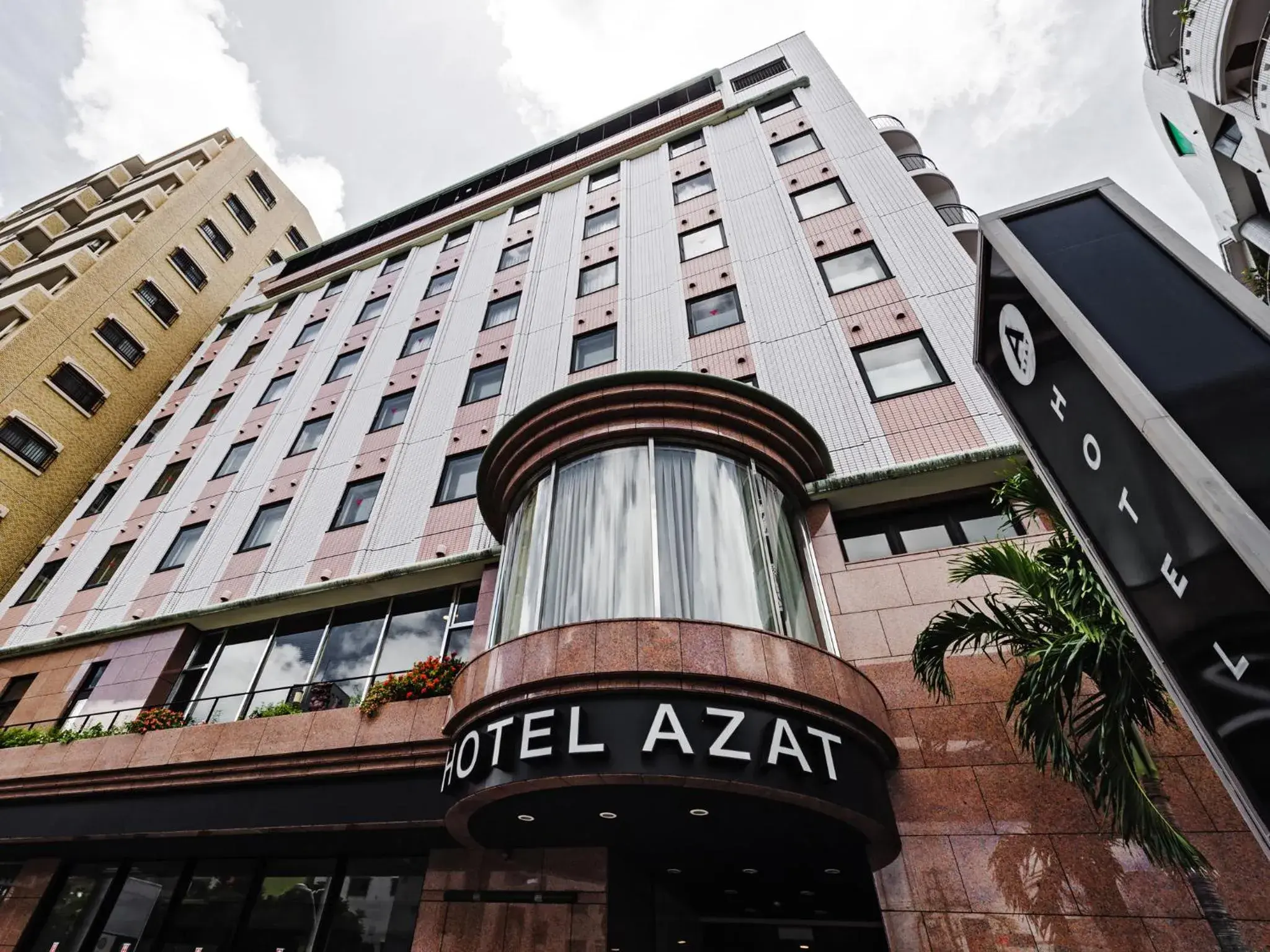 Facade/entrance, Property Building in Hotel Azat Naha