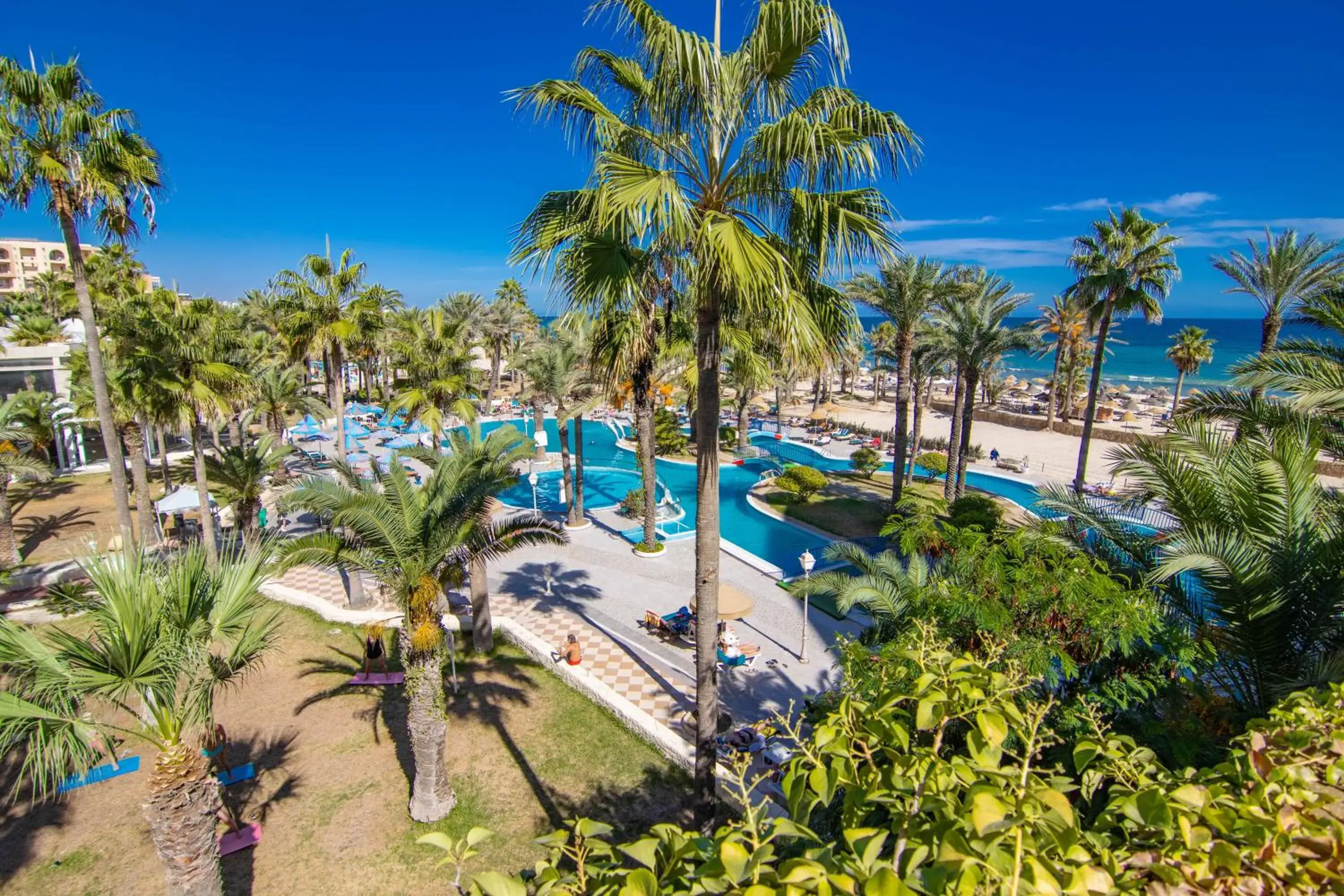 Pool View in Riadh Palms- Resort & Spa