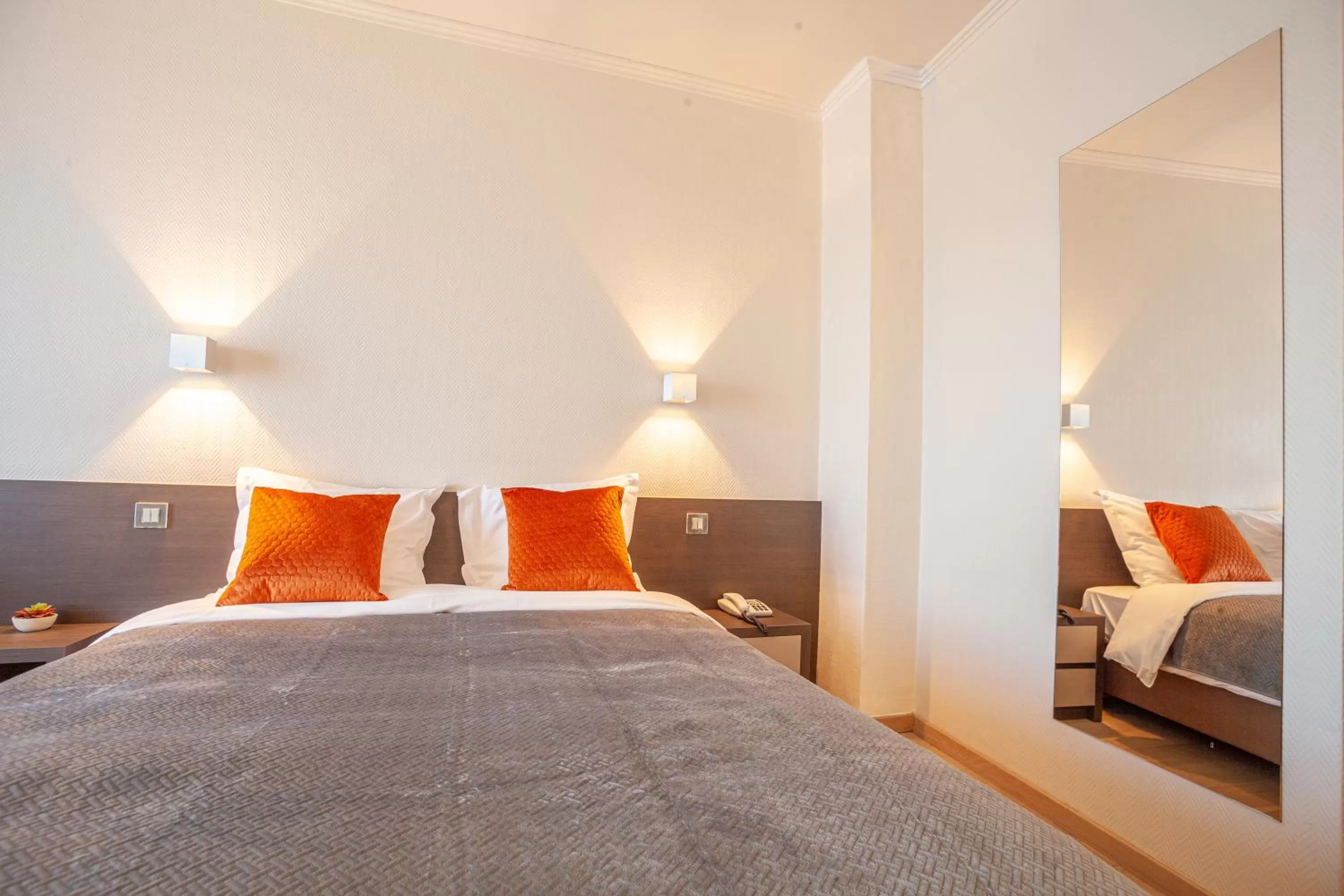 Bed in Hotel Monaco Zeebrugge Beach by Rikas Hotels