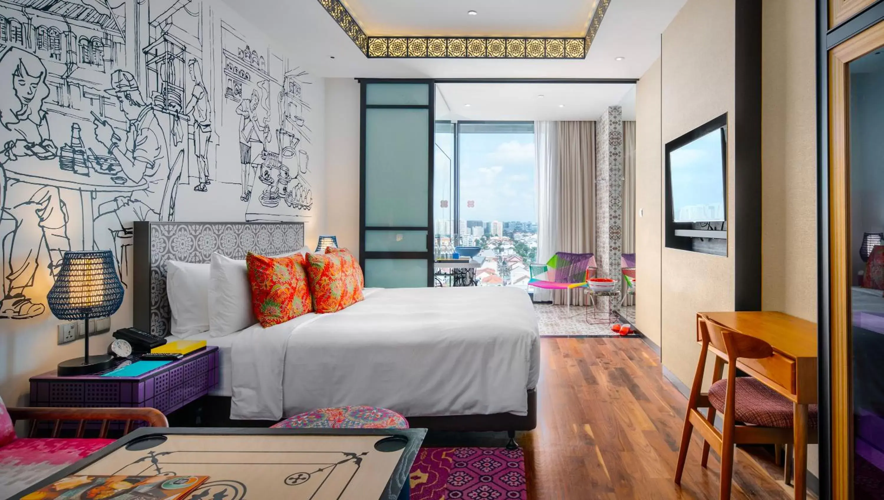 Bedroom in Hotel Indigo Singapore Katong, an IHG Hotel