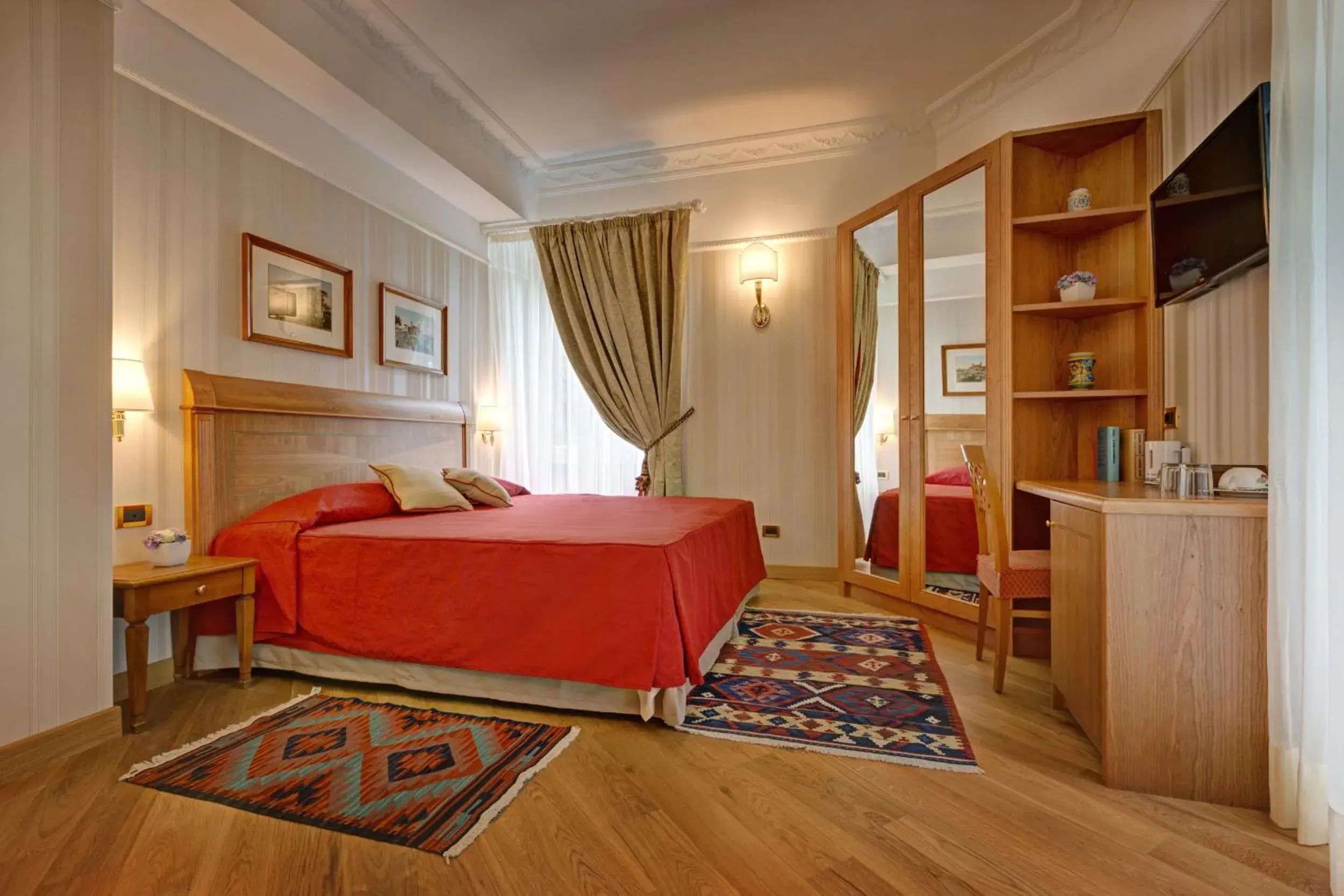 Bedroom, Bed in Residenza RomaCentro