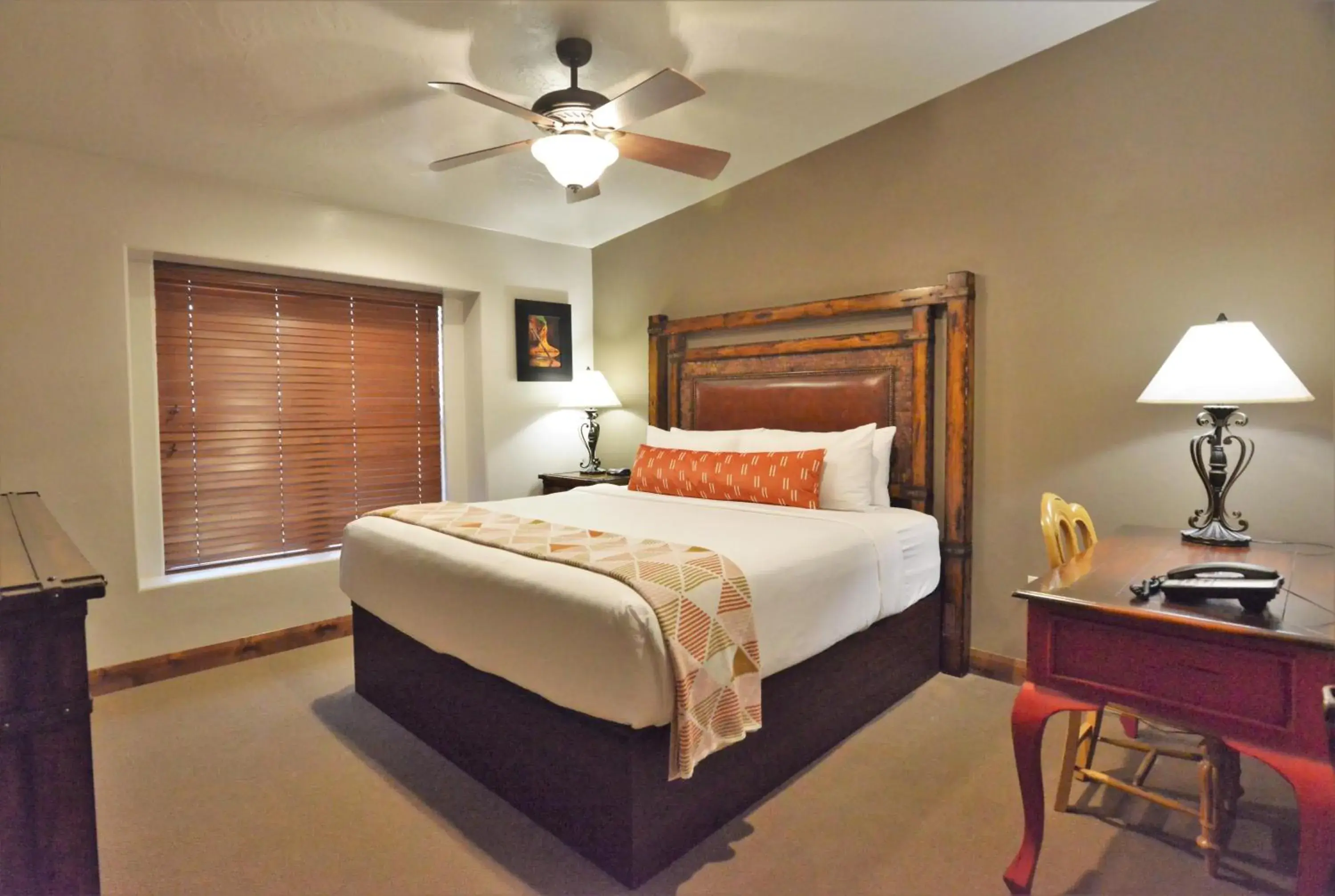 Bed in Cable Mountain Lodge Bed in Cable Mountain Lodge