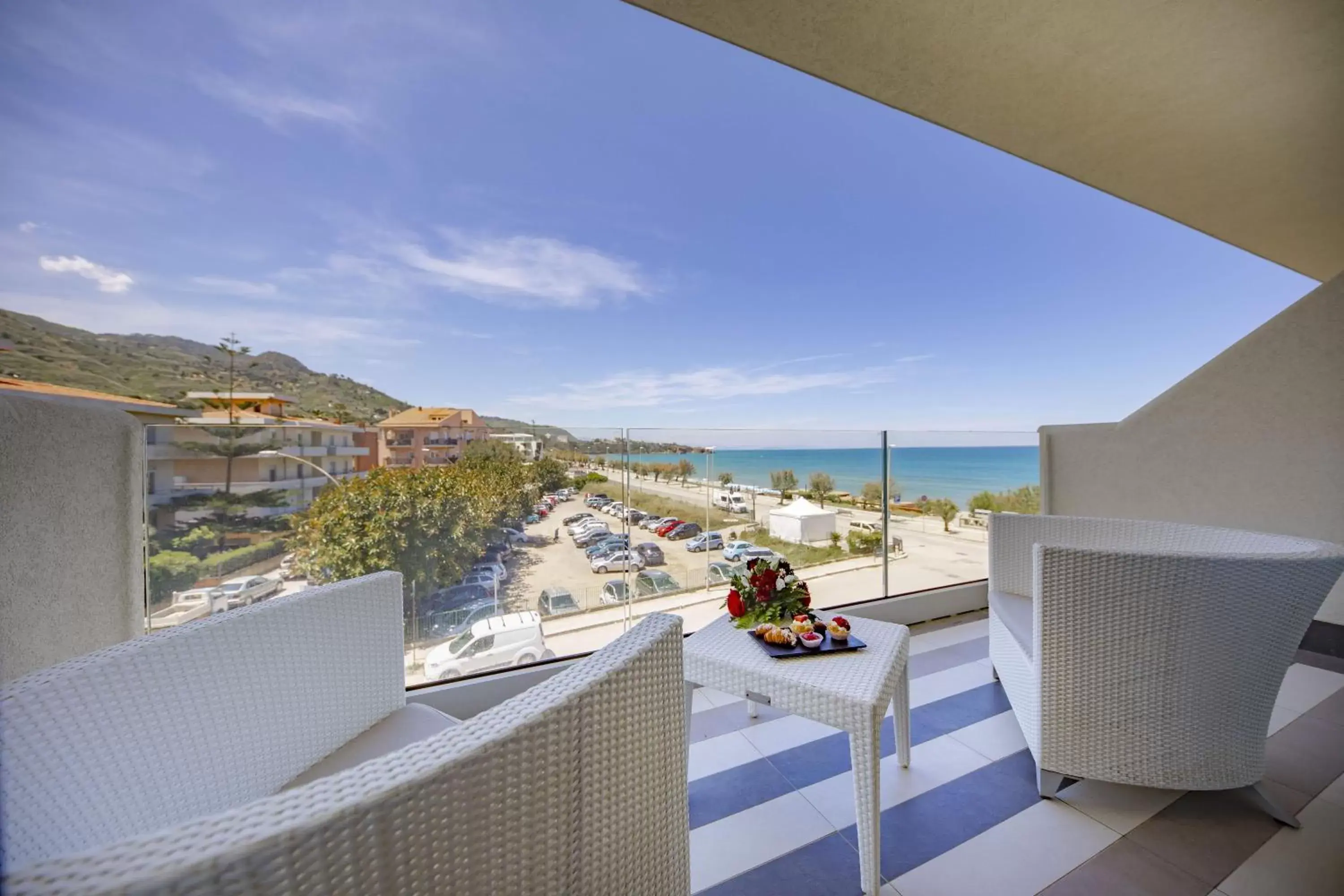 Balcony/Terrace in Victoria Palace Cefalù