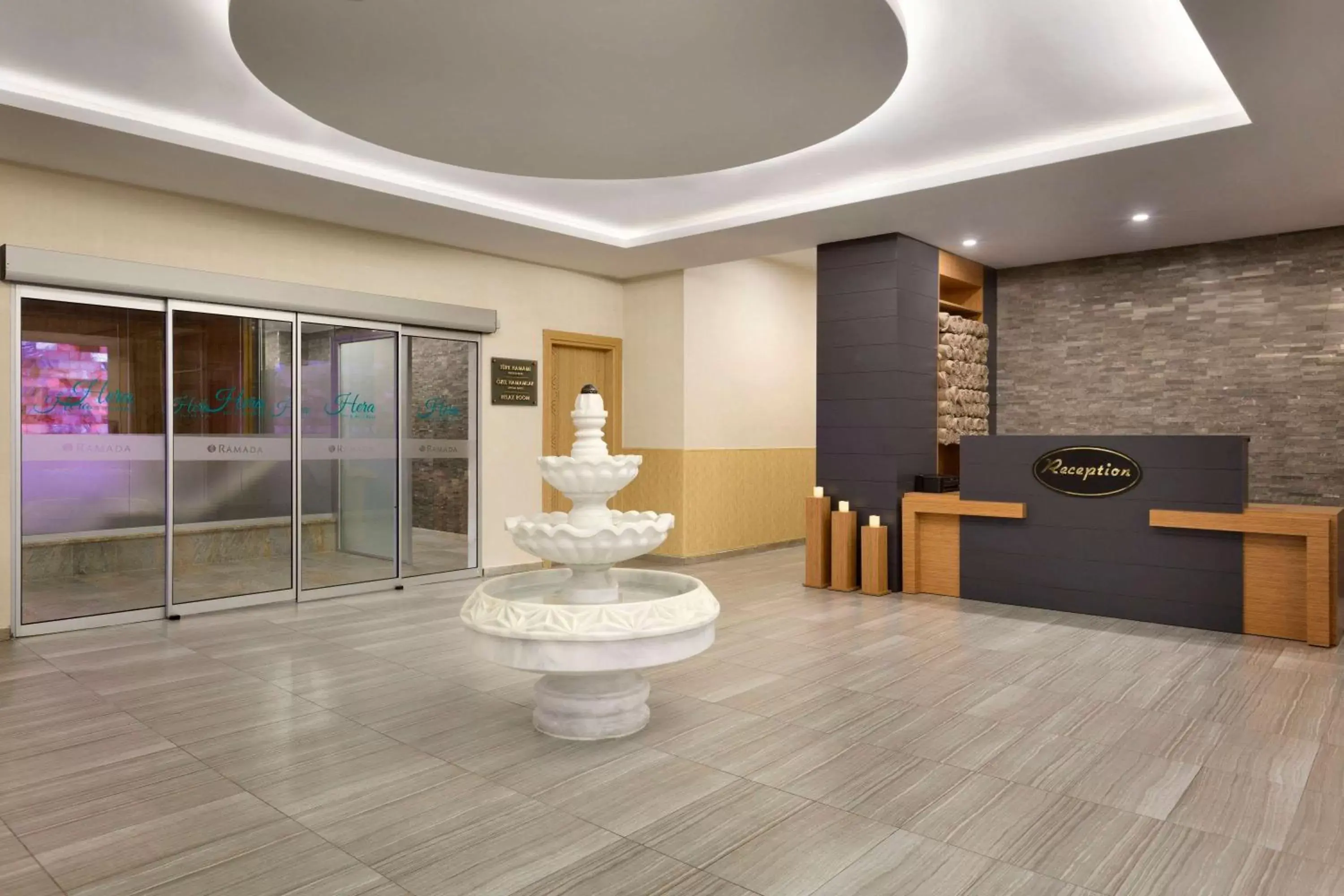 Spa and wellness centre/facilities, Lobby/Reception in Ramada By Wyndham Bursa Cekirge Thermal & Spa