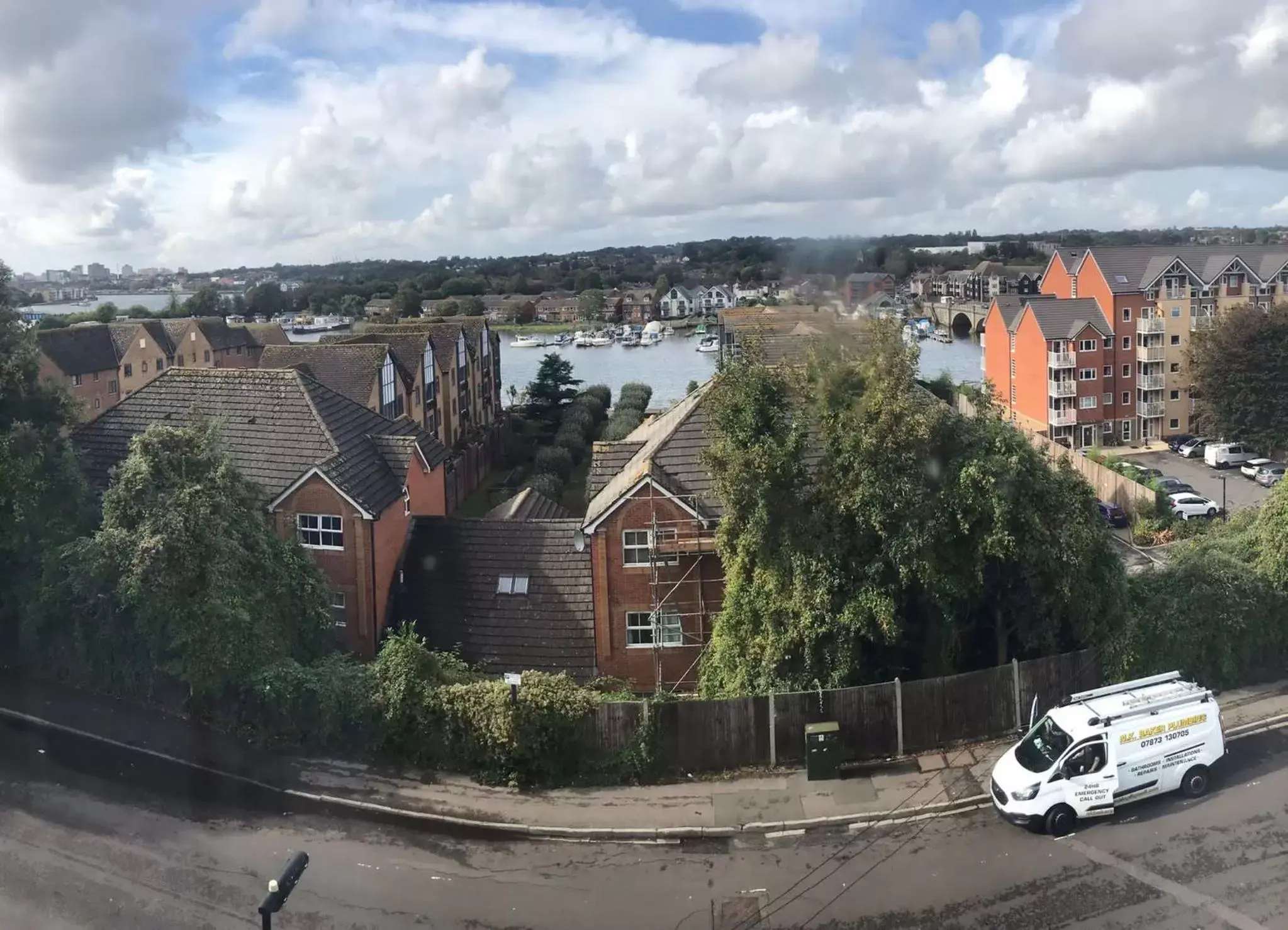 View (from property/room), Bird's-eye View in The Bitterne Park