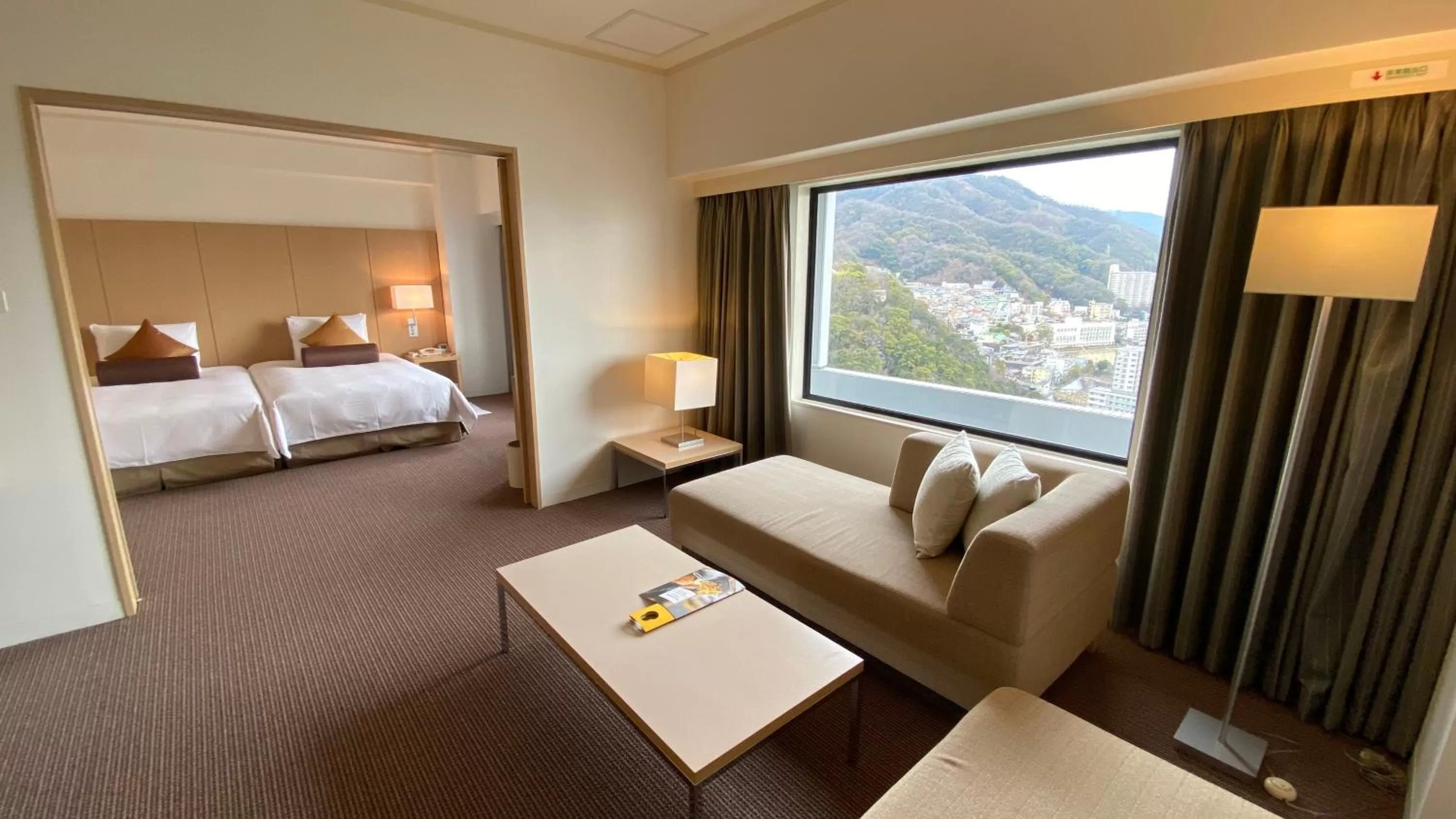Photo of the whole room, Bed in ANA Crowne Plaza Kobe by IHG