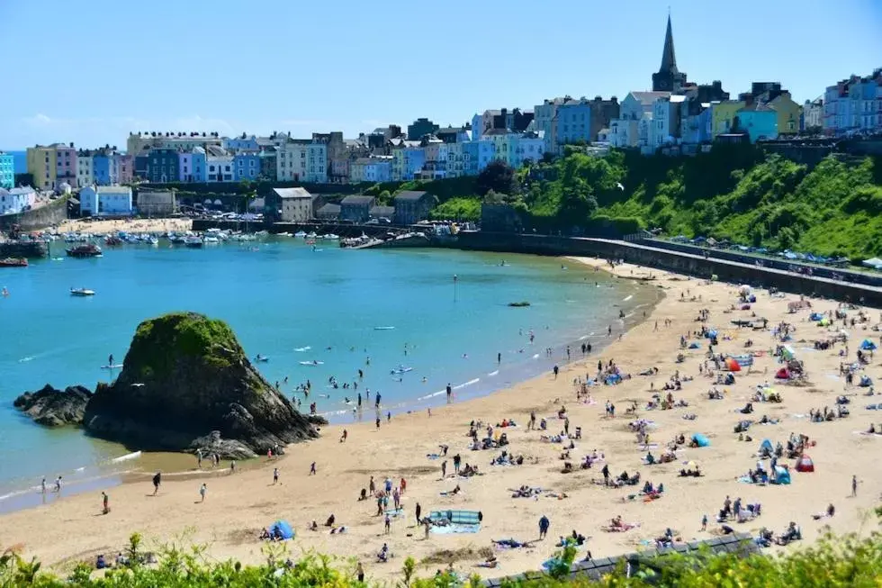 Beach in Tenby House