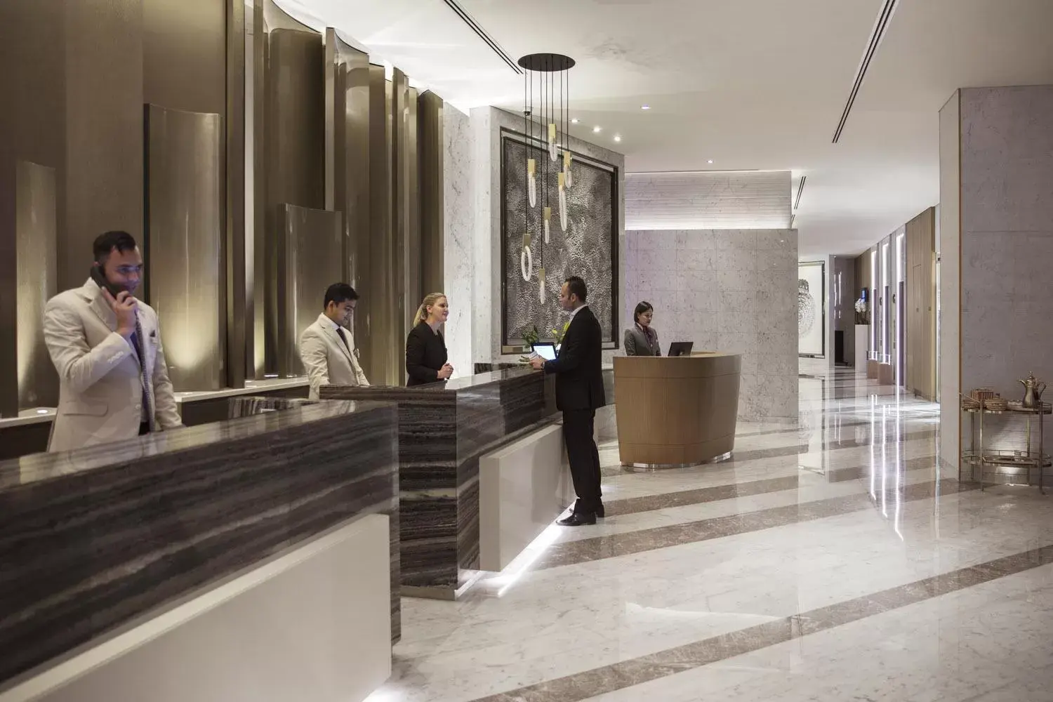 Lobby or reception in Al Bandar Rotana – Dubai Creek