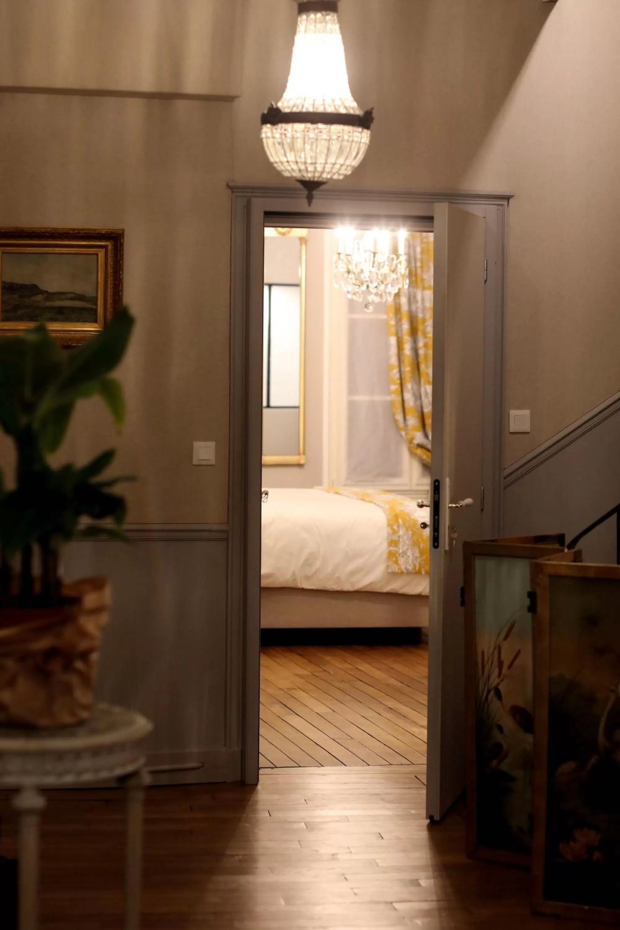 Bed in Au Jeu de Paume