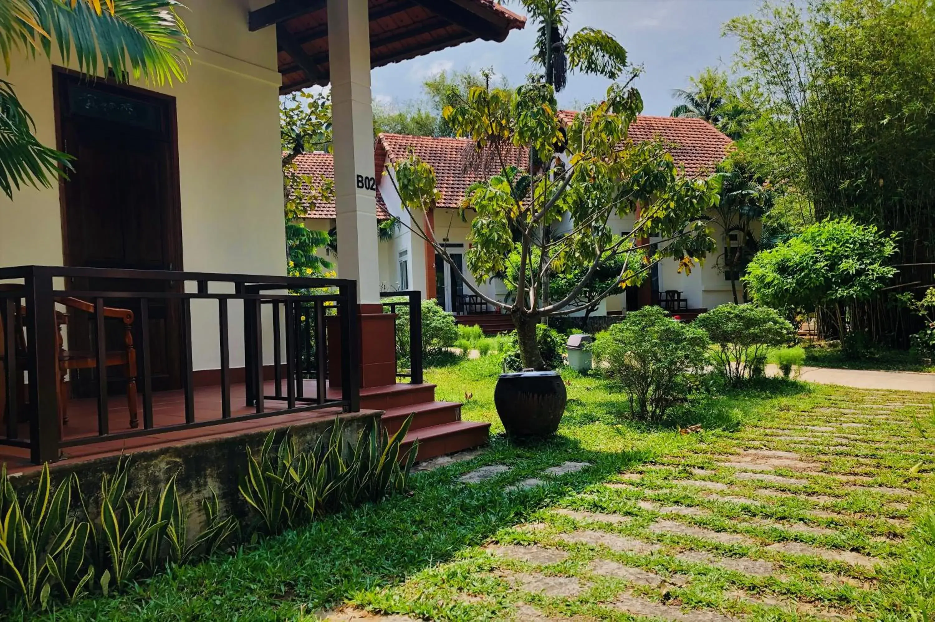 Balcony/Terrace in Eco Resort Phu Quoc