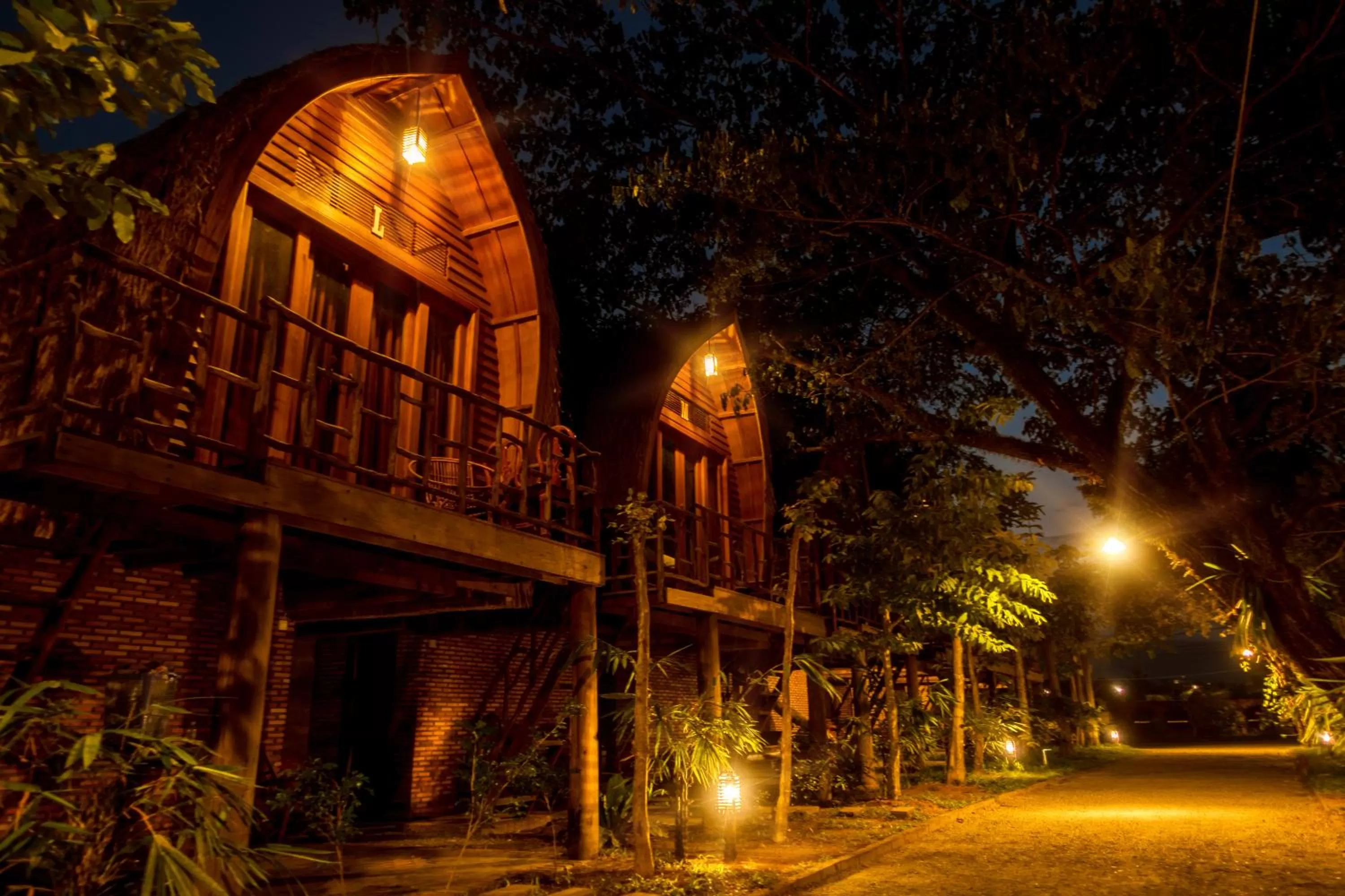 Balcony/Terrace in Bamboo Bungalow