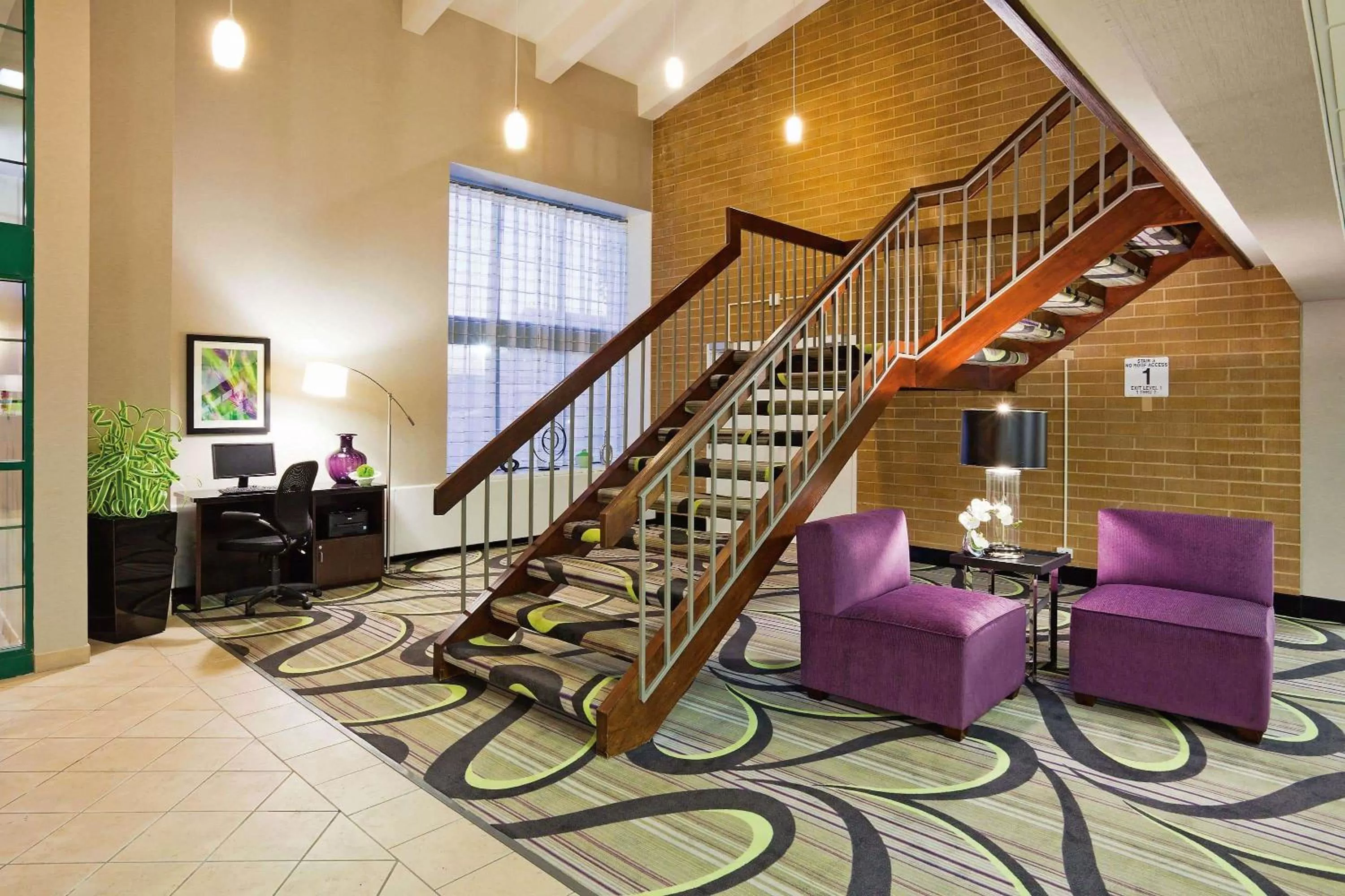 Lobby or reception in La Quinta Inn by Wyndham Oshkosh