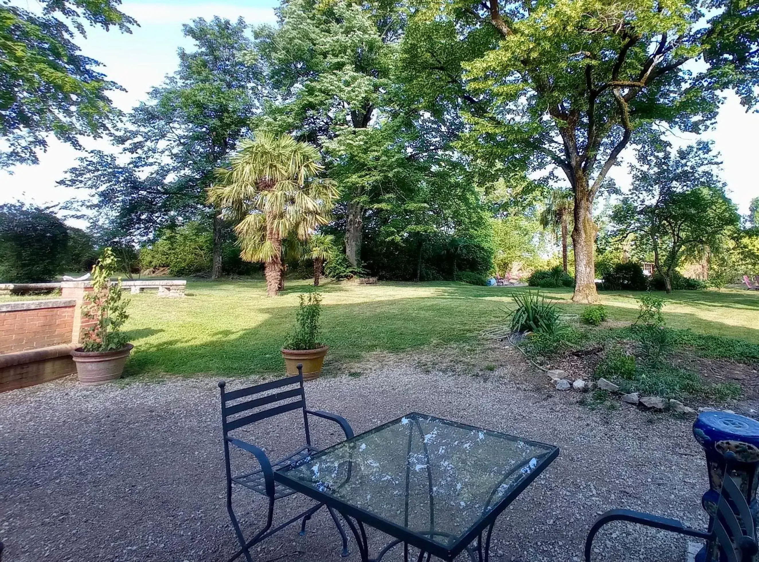 Garden in Domaine de Rasigous