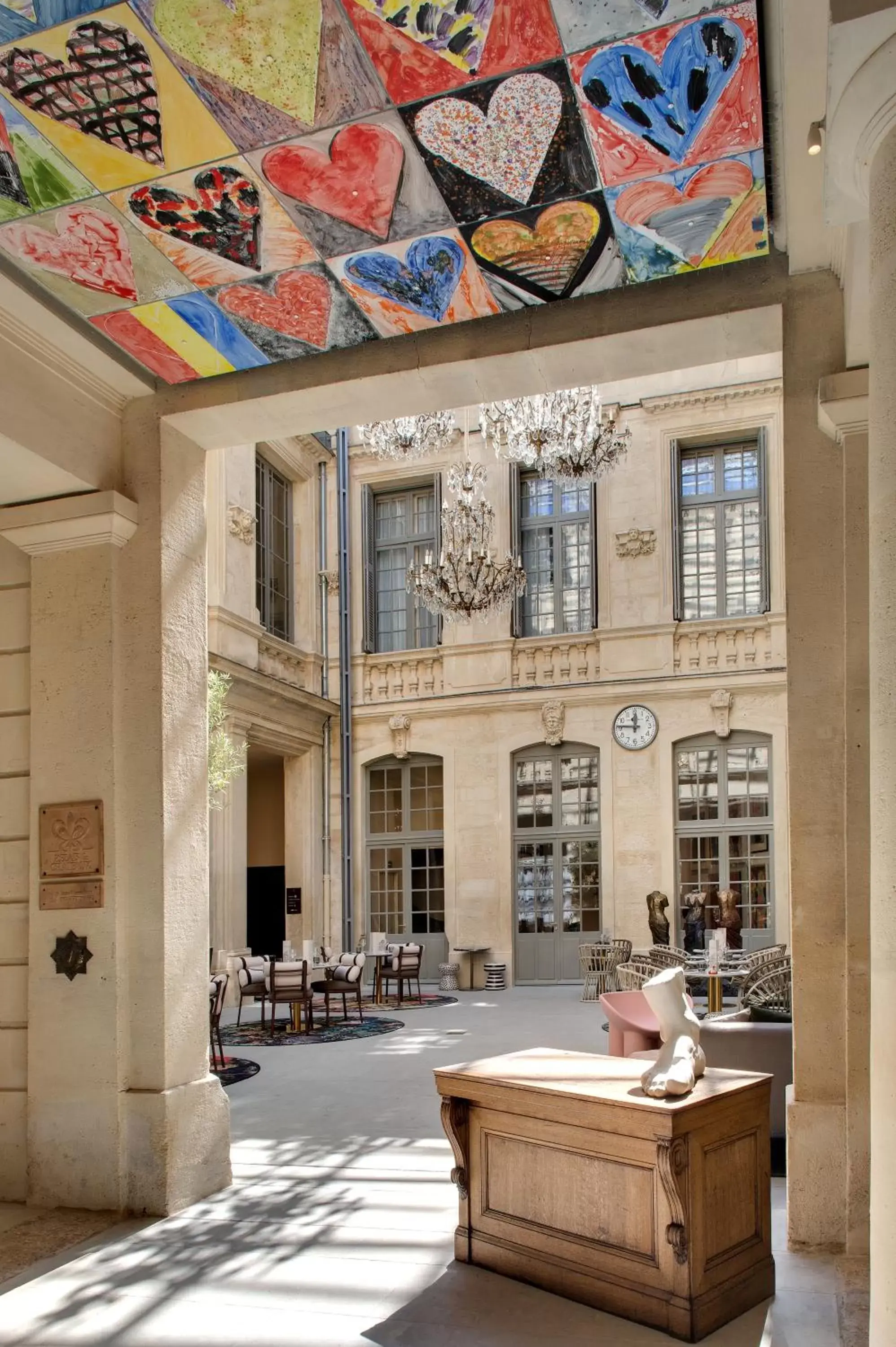 Lobby or reception in Hôtel Richer De Belleval