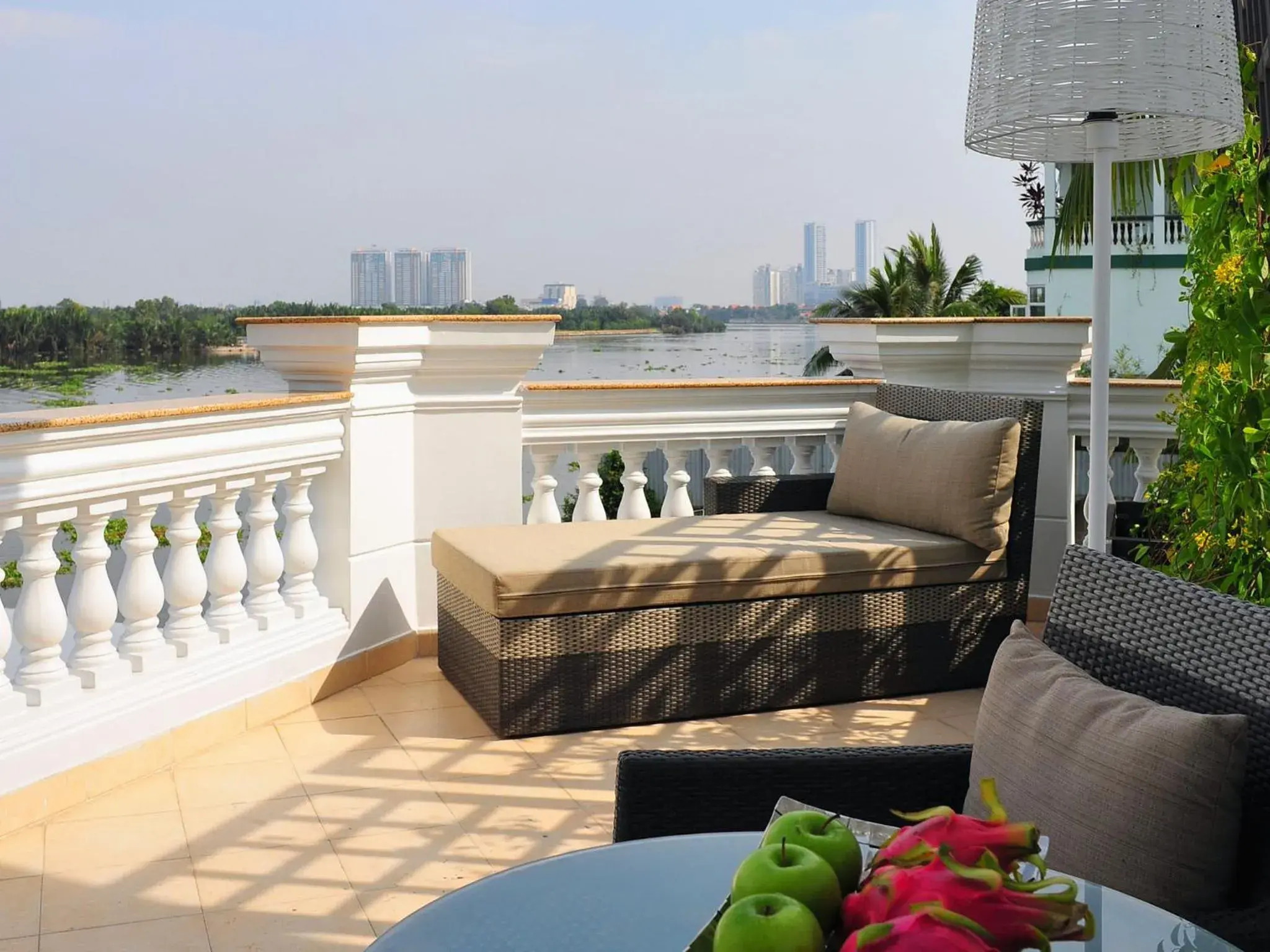 Balcony/Terrace in Villa Song Saigon (Saigon River Villa)