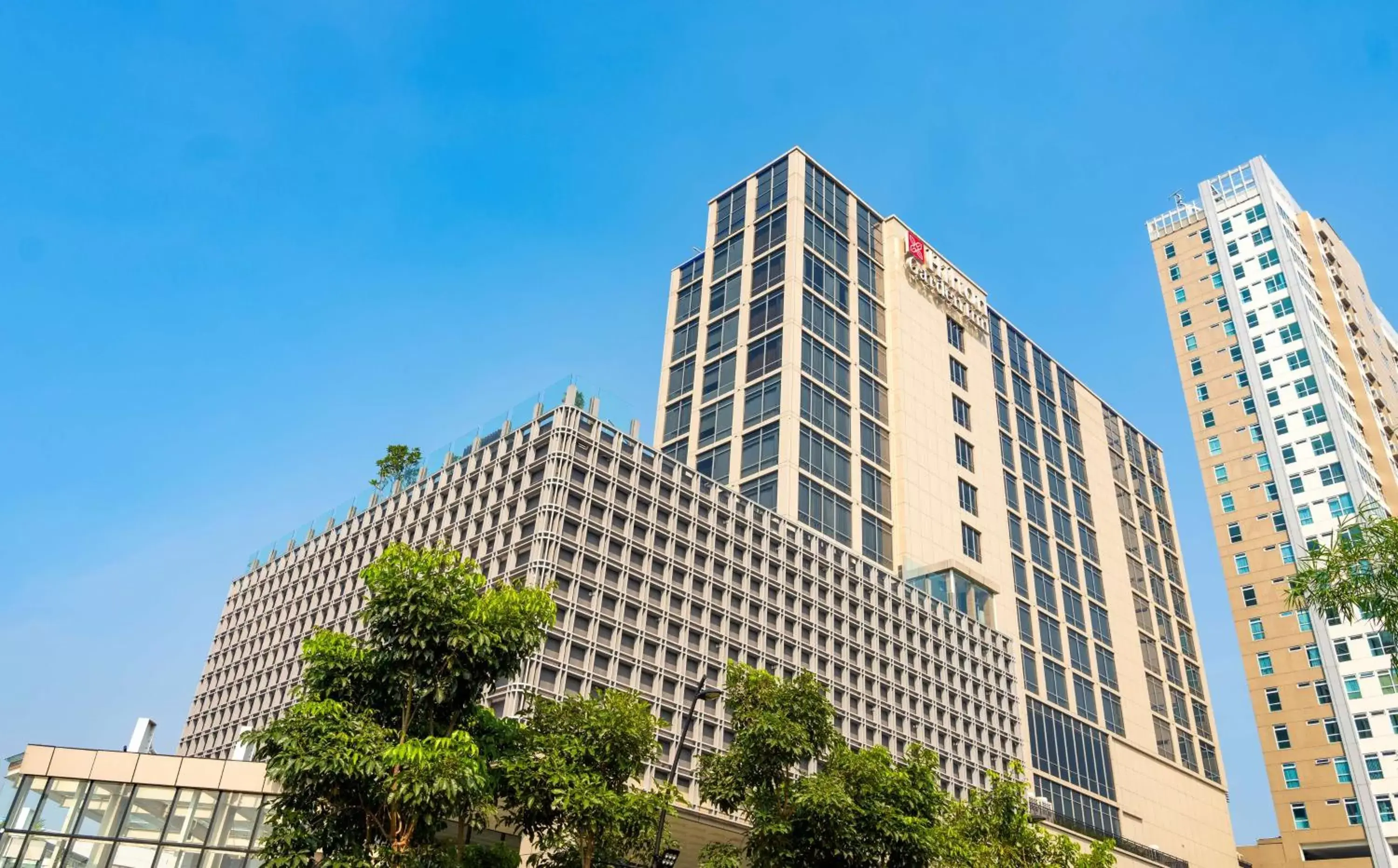 Property building in Hilton Garden Inn Jakarta Taman Palem Property building in Hilton Garden Inn Jakarta Taman Palem