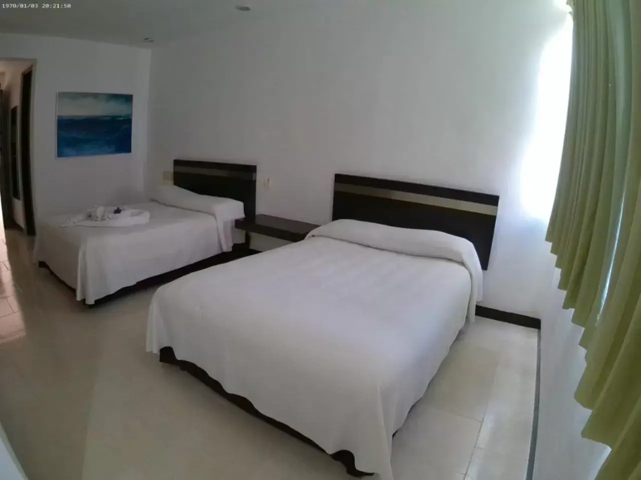 Bed in Hotel Plaza Playa