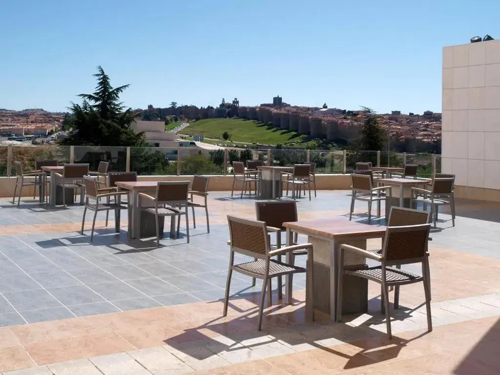 Balcony/Terrace in Hotel Sercotel Cuatro Postes