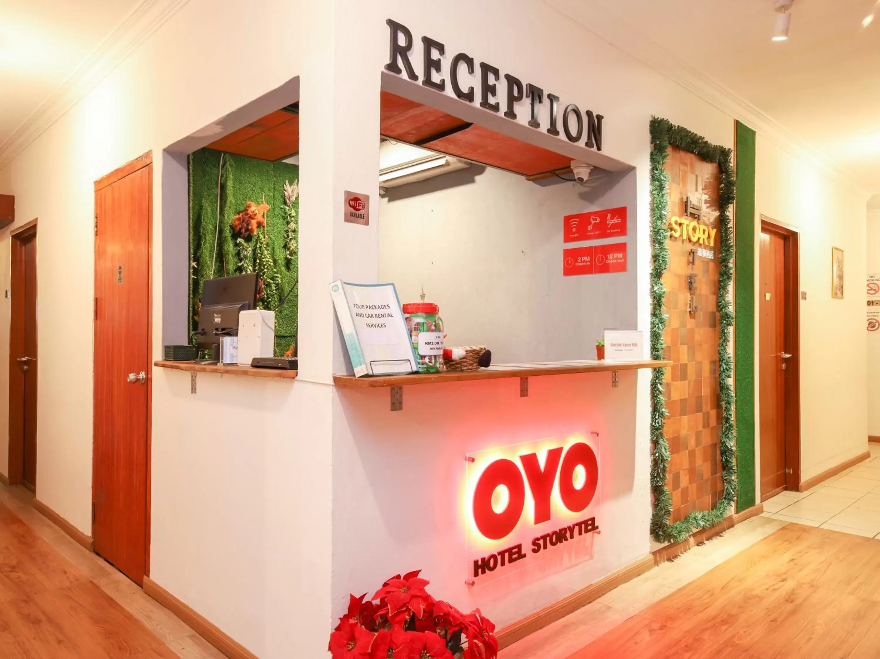 Lobby or reception, Lobby/Reception in OYO 218 Storytel